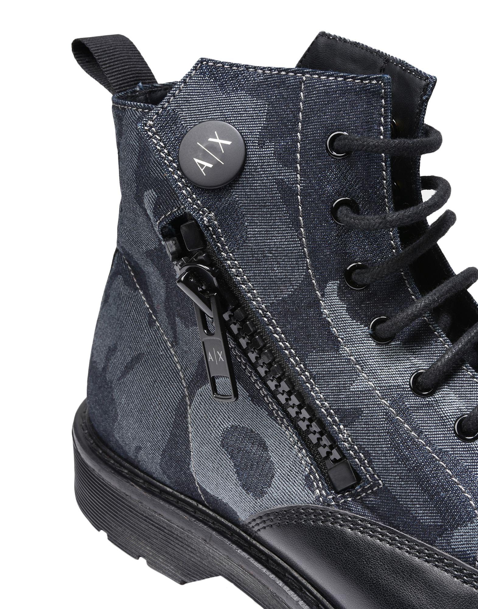 armani exchange boots