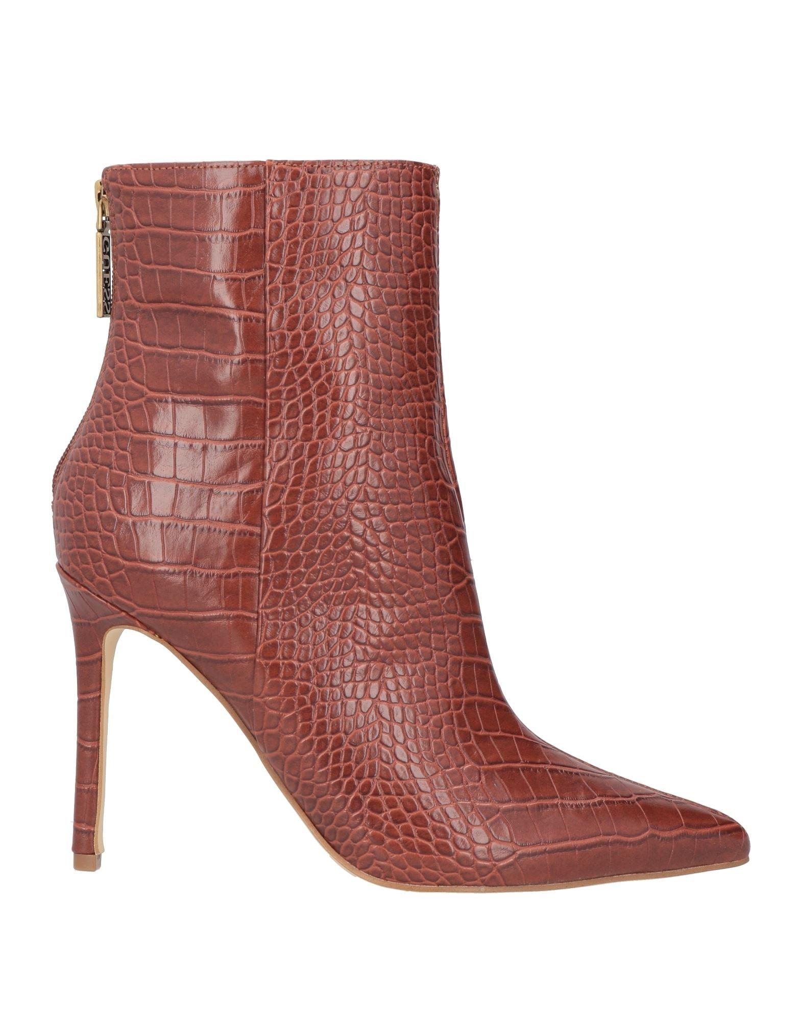 Guess Ankle Boots in Brown | Lyst