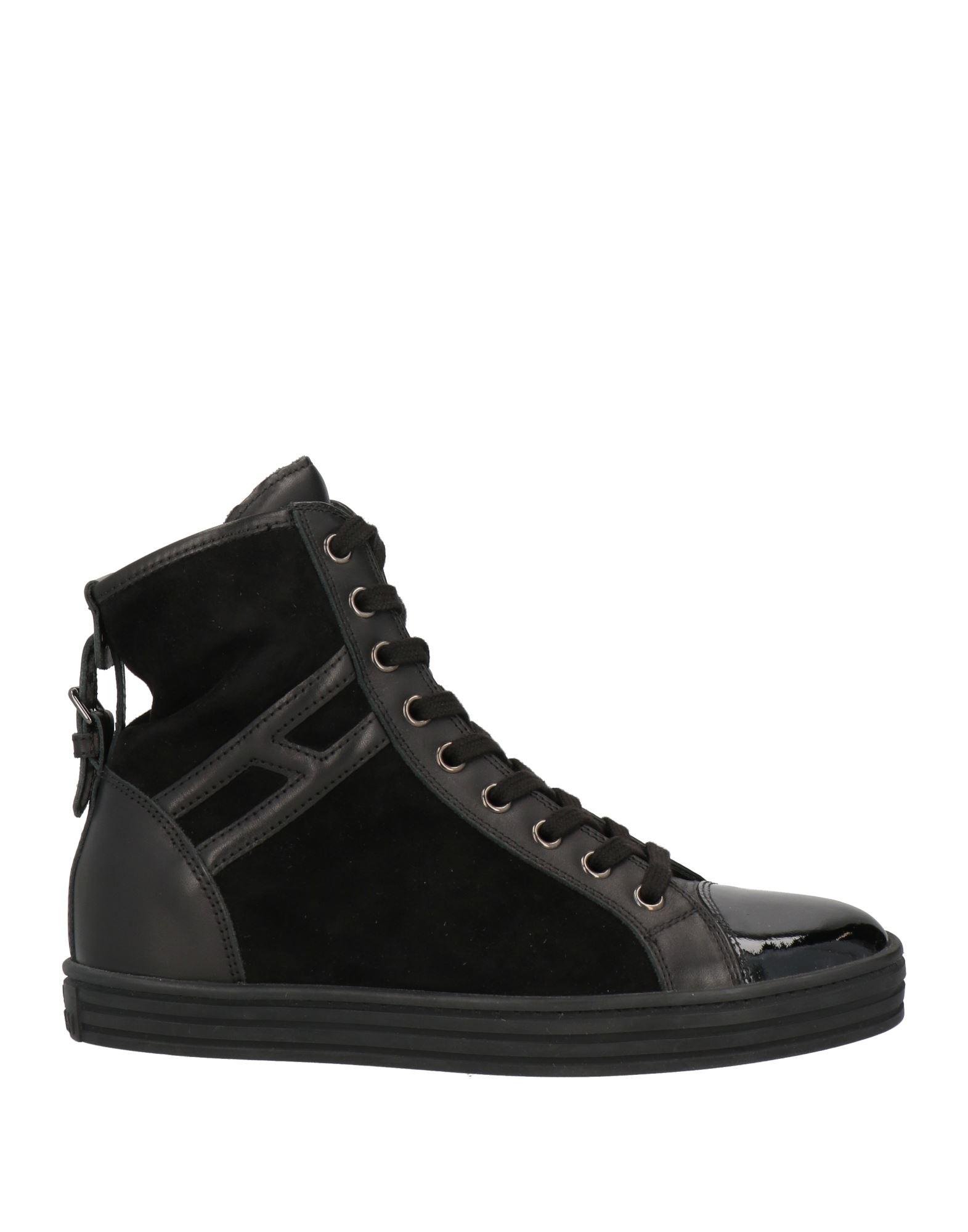 Hogan Rebel Sneakers in Black | Lyst