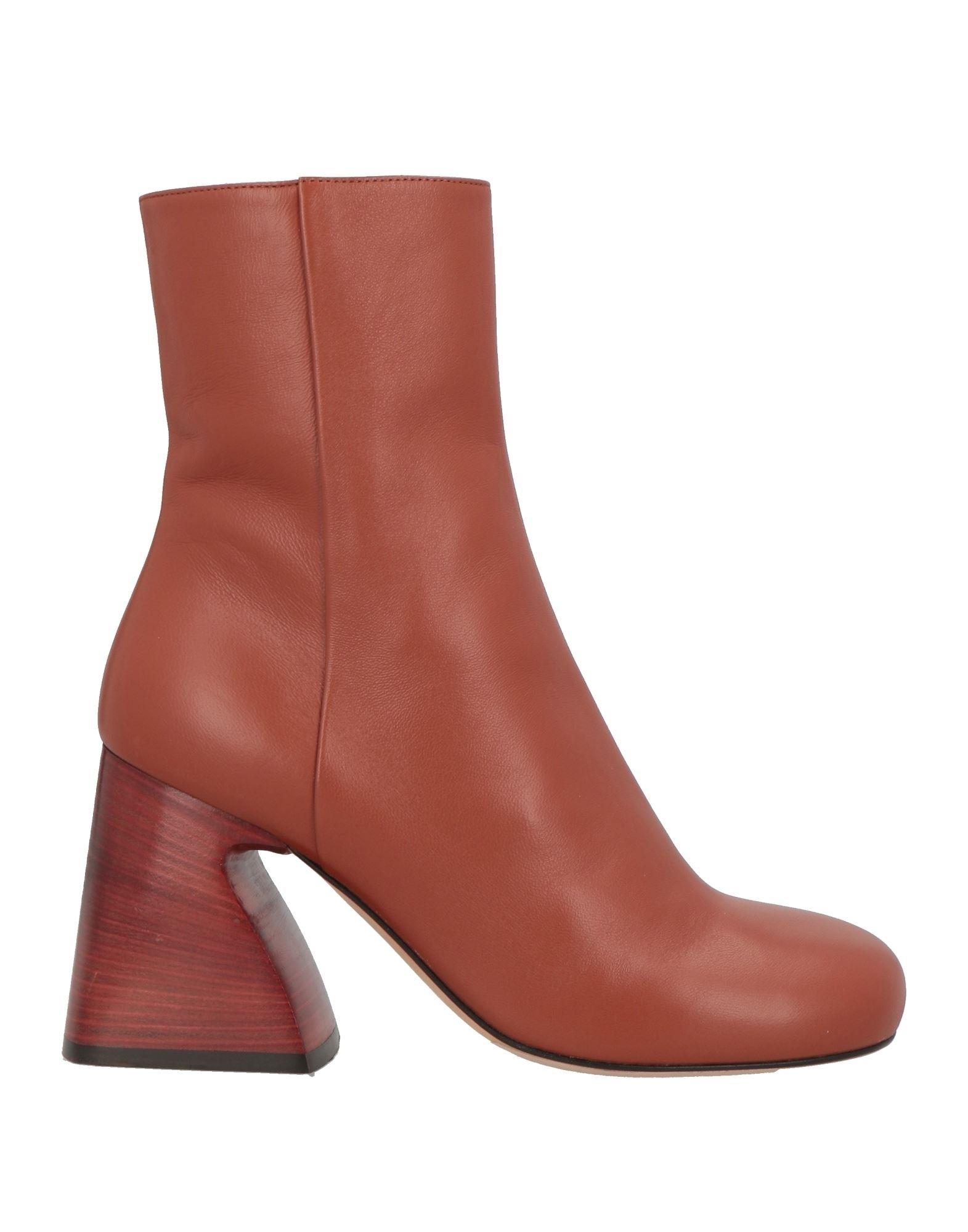 ショートブーツ・ブーティ SPORTMAX Black leather Etra ankle boots Curved Heel Leather Ankle Boots – La Garçonne