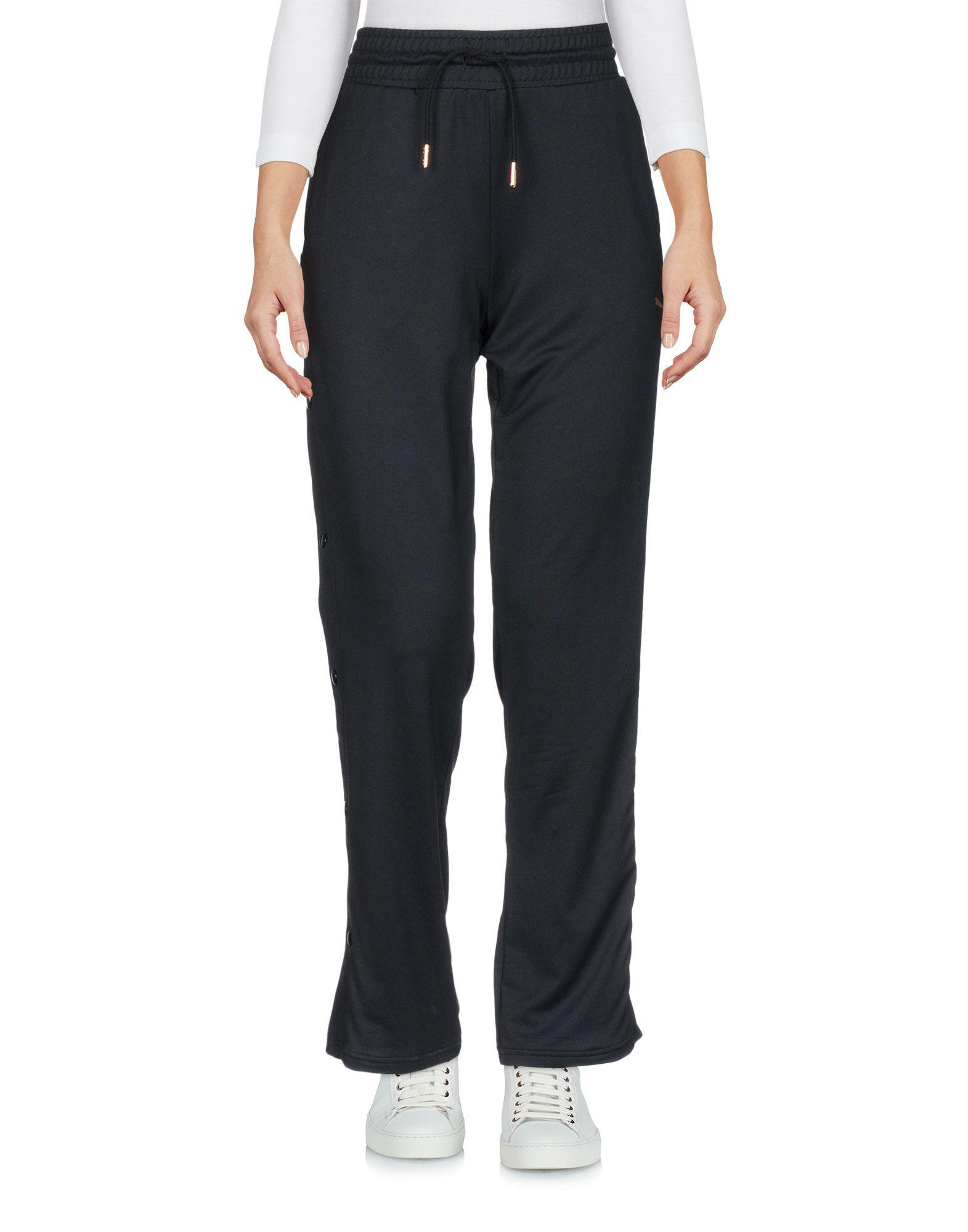 puma core fleece track pants womens