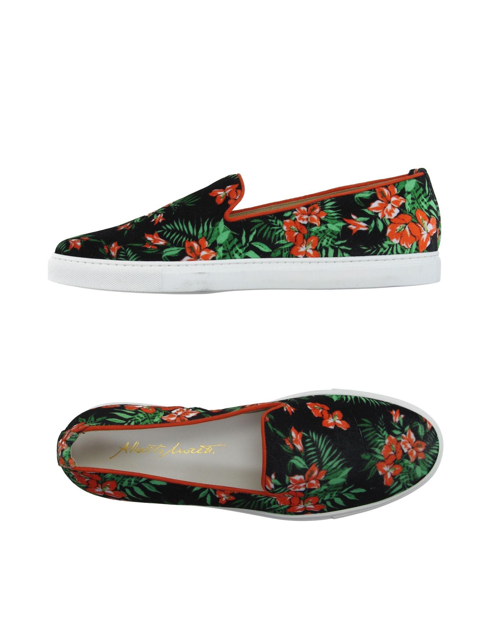 Alberto Moretti Velvet Lowtops & Sneakers in Black for Men Lyst