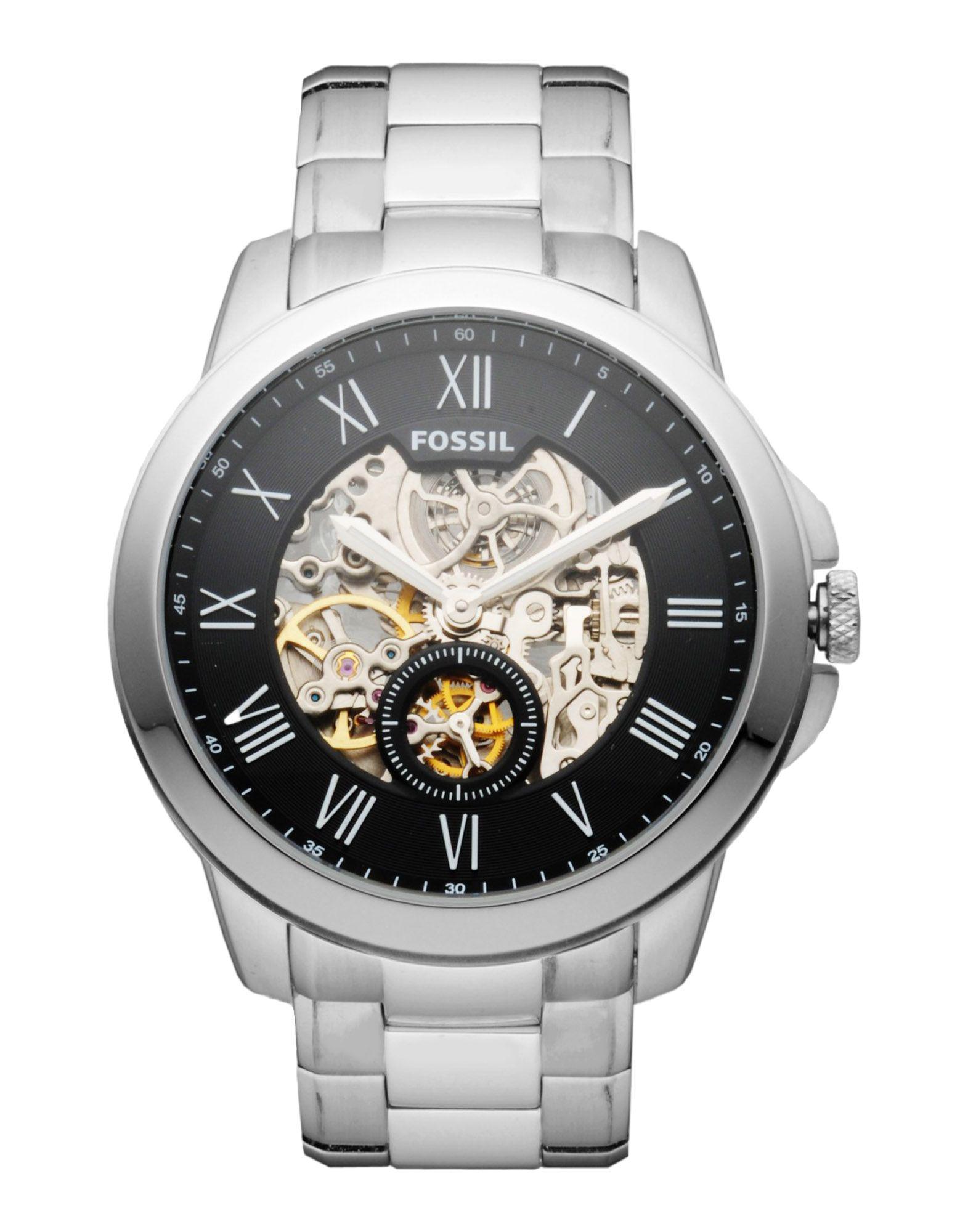 Lyst Fossil Wrist Watch In Black For Men lyst-fossil-wrist-watch-in-black-for-men