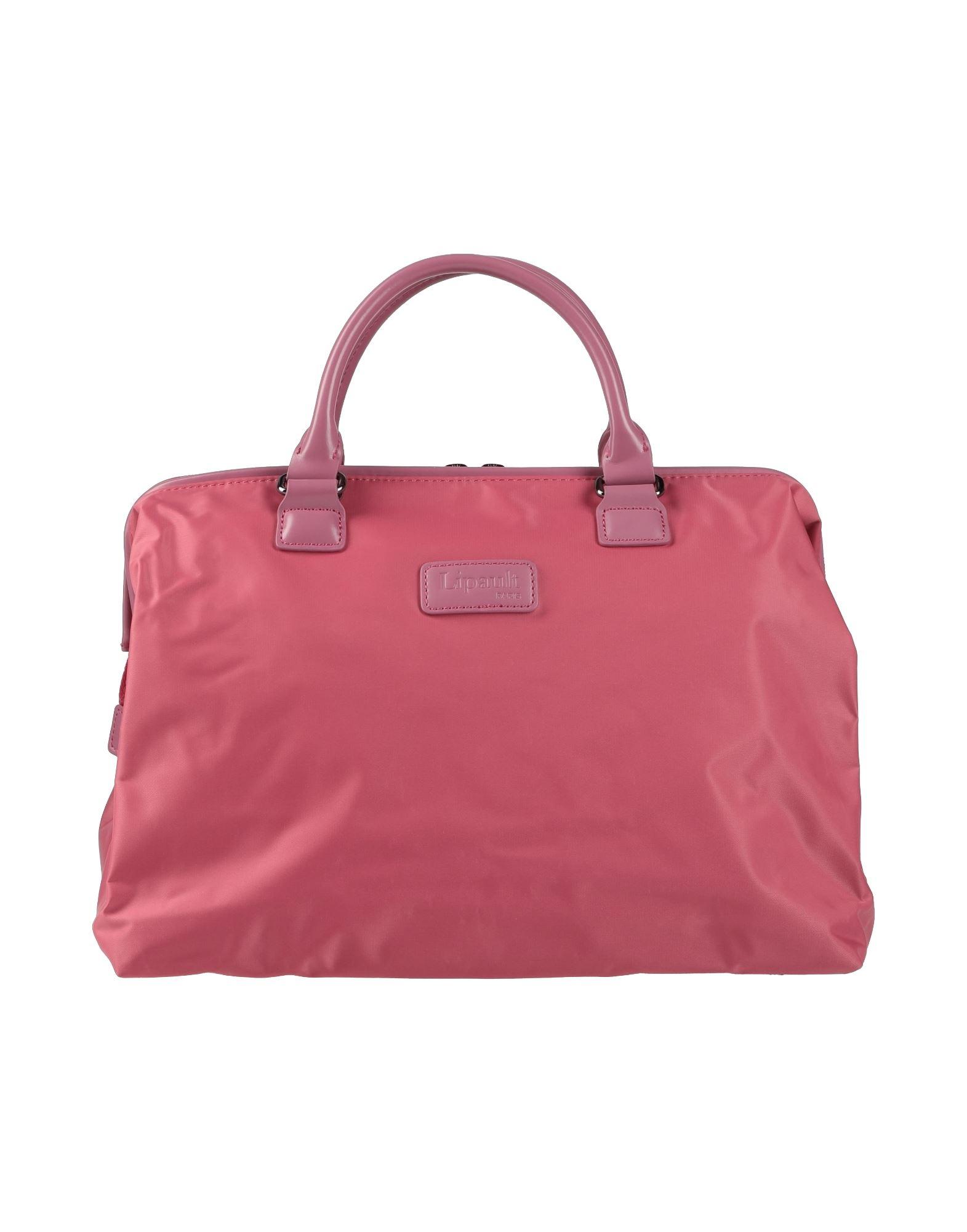 Lipault Synthetic Handbag in Fuchsia 
