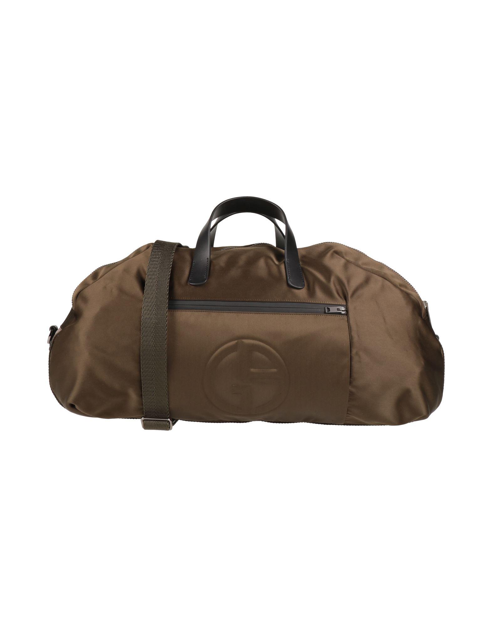 Giorgio Armani Duffel Bags in Brown for Men Lyst