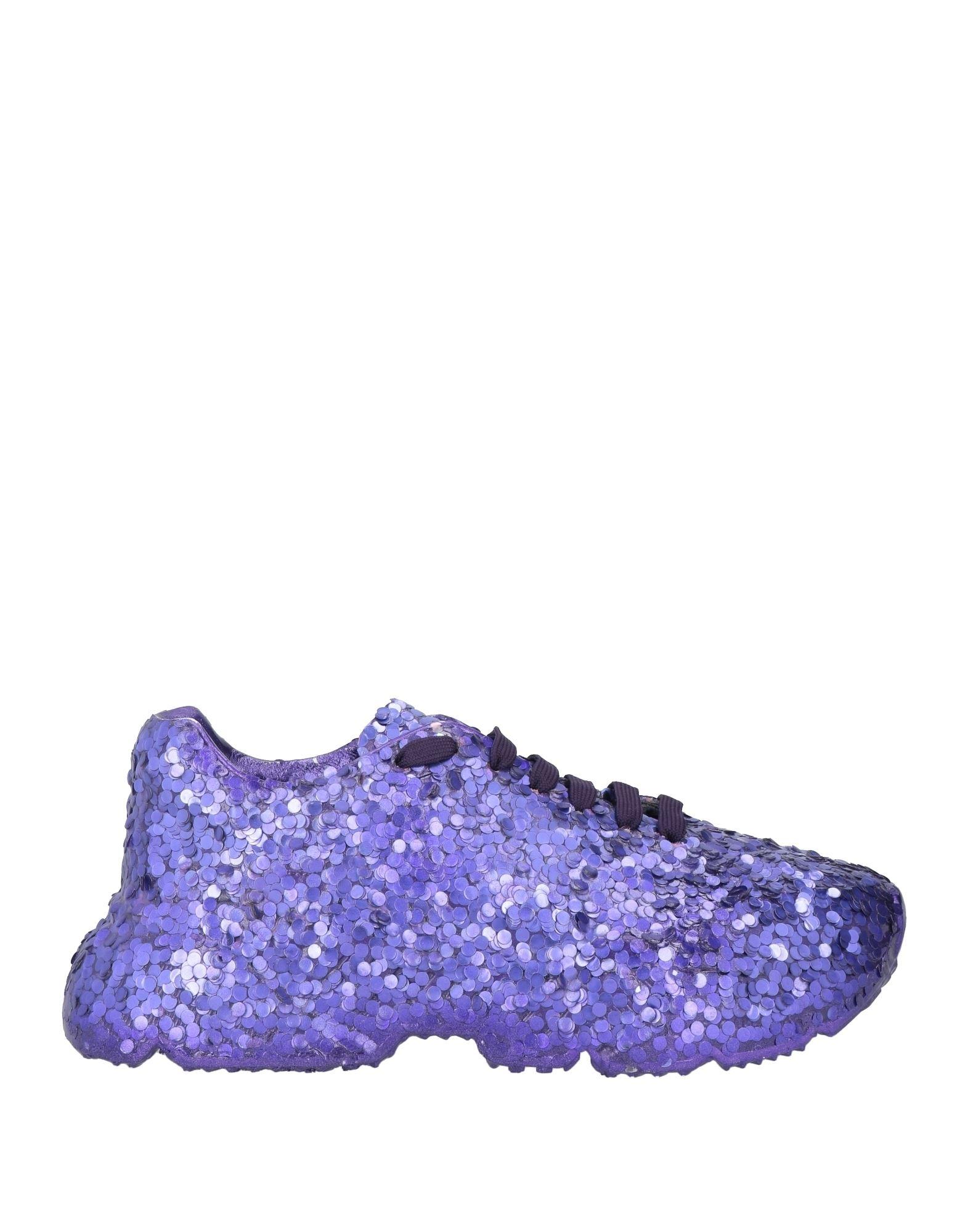 dolce gabbana purple sneakers