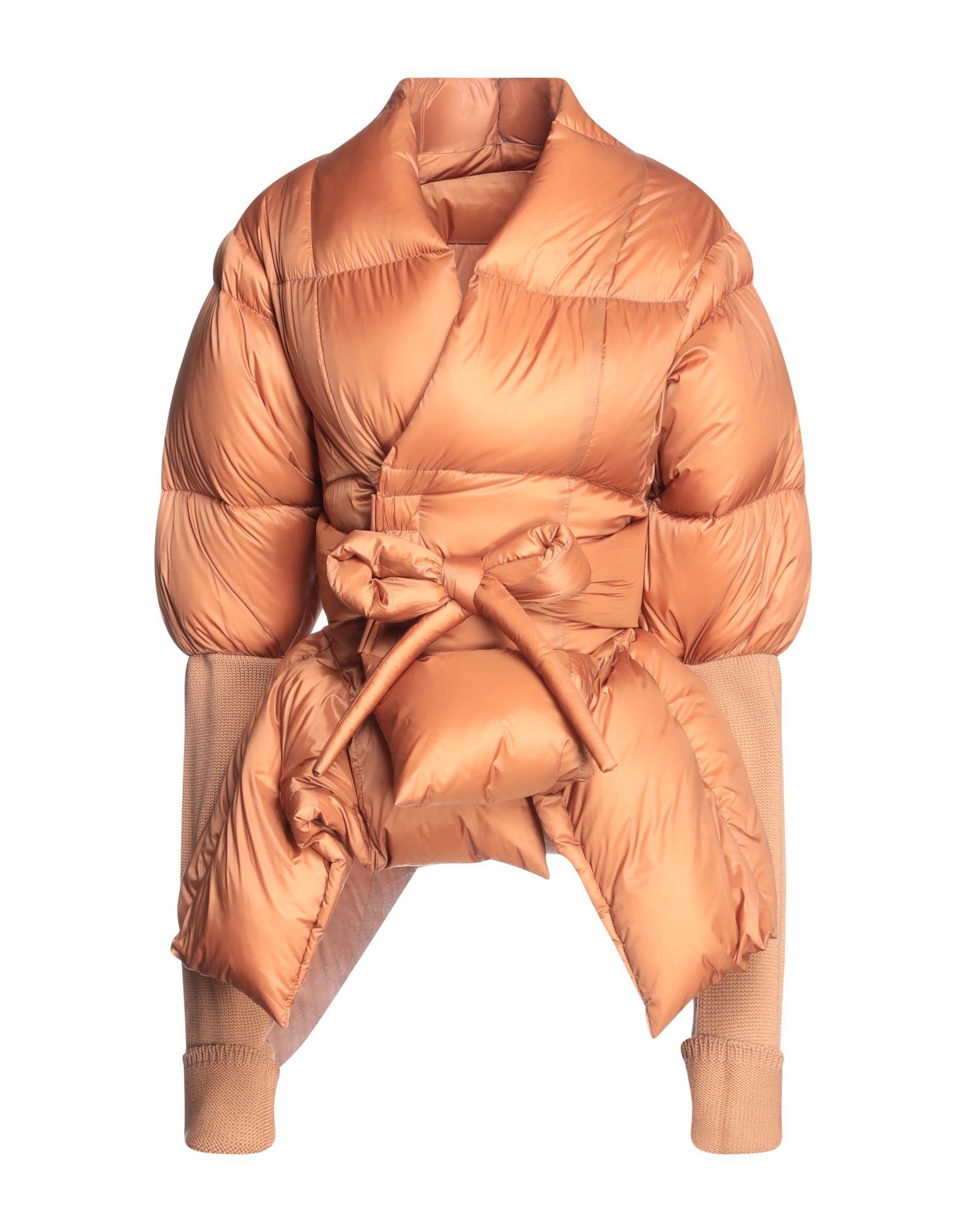 Rick Owens Down Jacket in Natural | Lyst