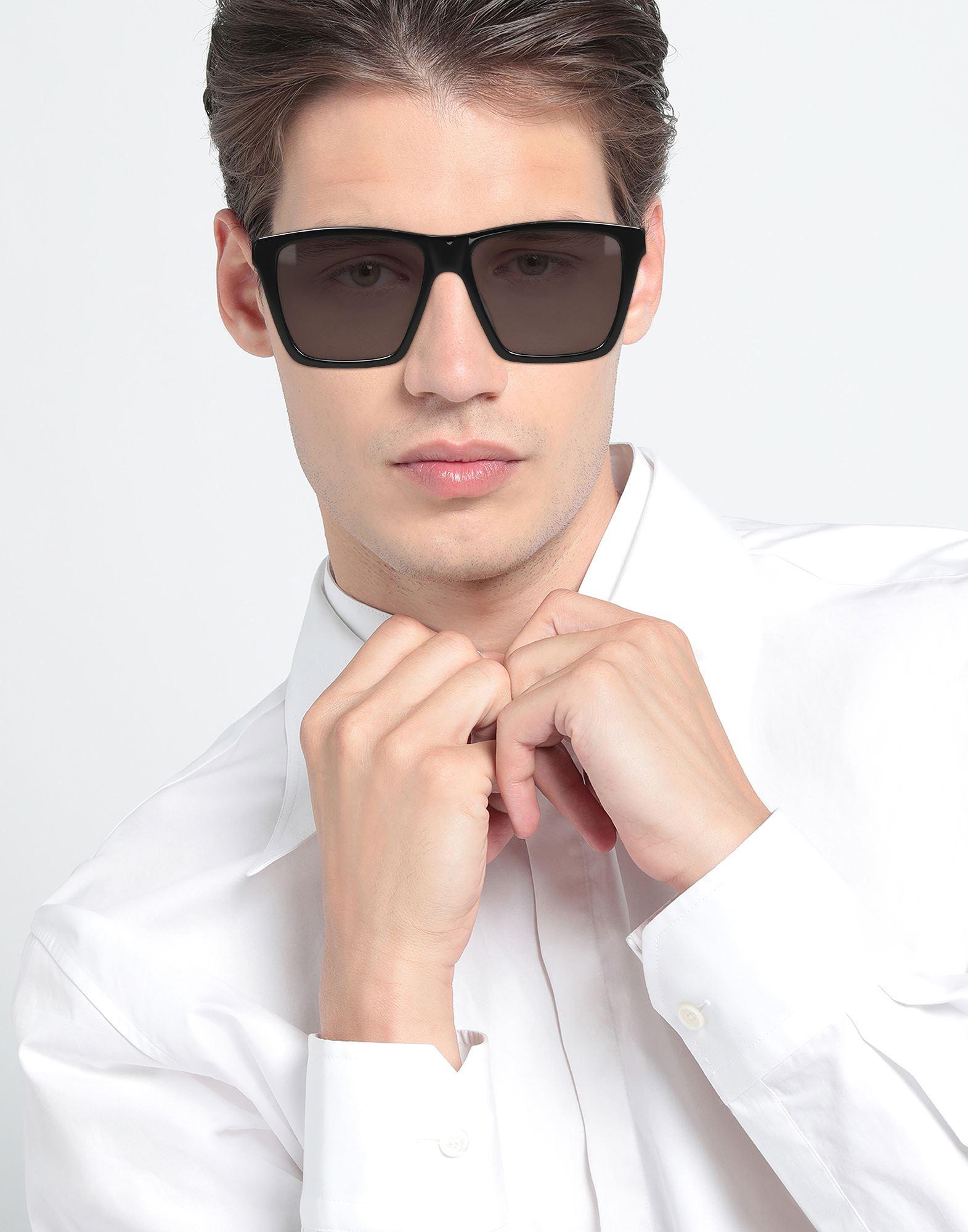 McQueen Sunglasses in Grey for Men Lyst Australia