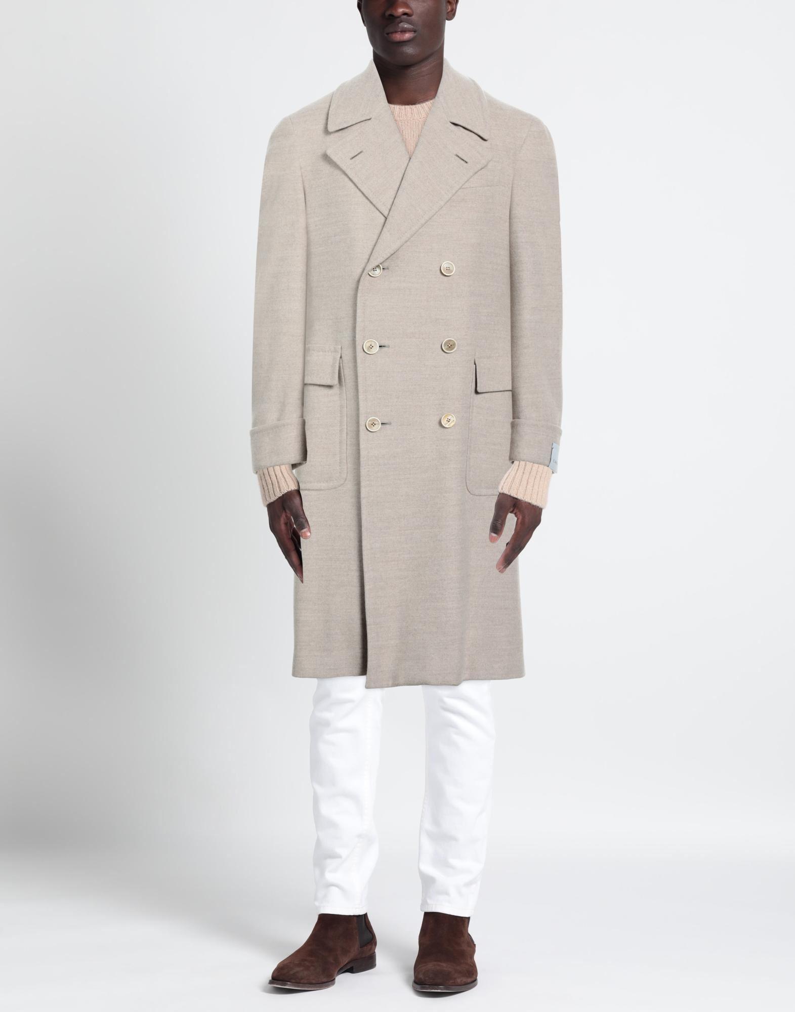 Caruso Coat in Gray for Men | Lyst