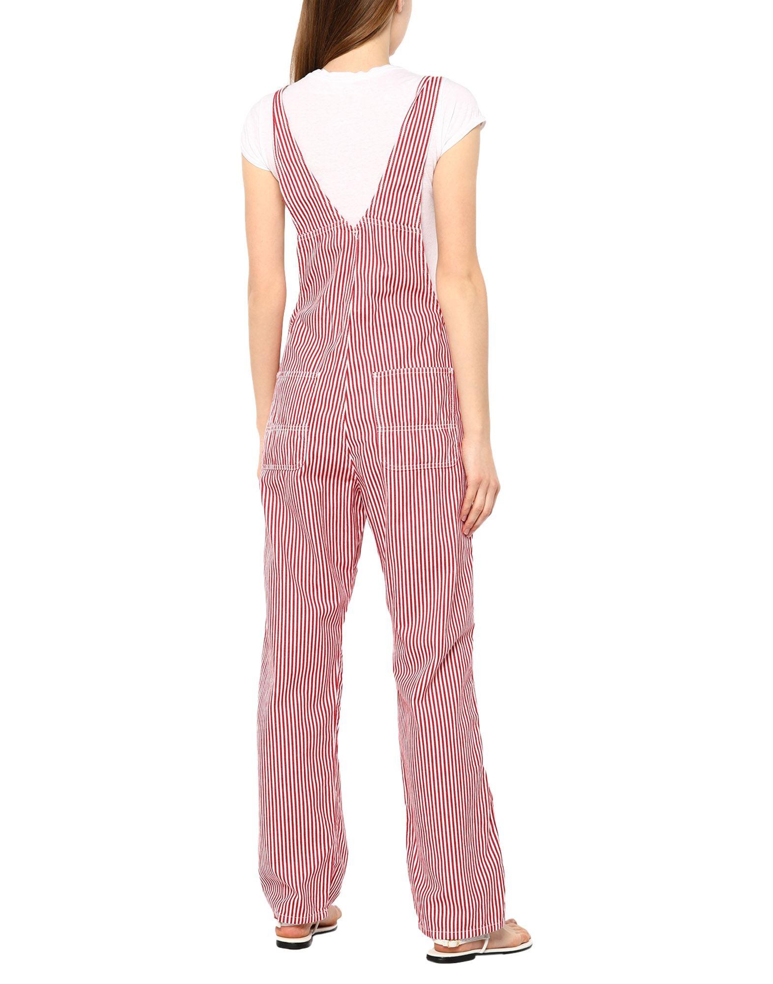 Carhartt Overalls in Red | Lyst