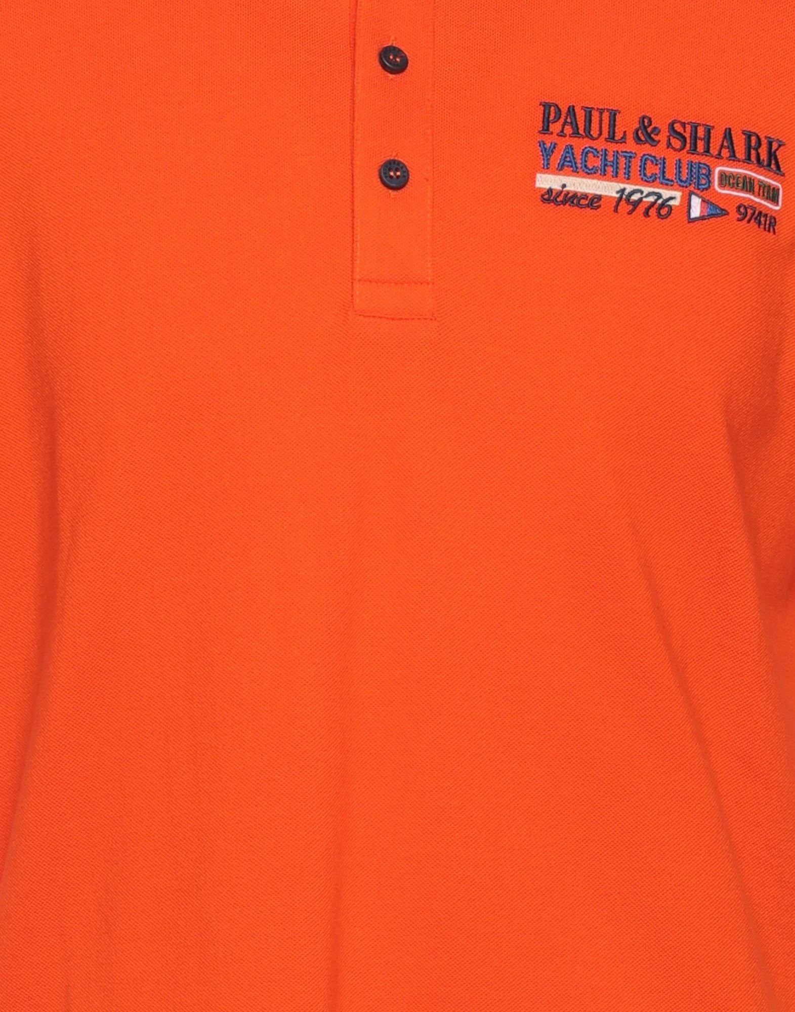Paul \u0026 Shark Polo Shirt in Orange for 
