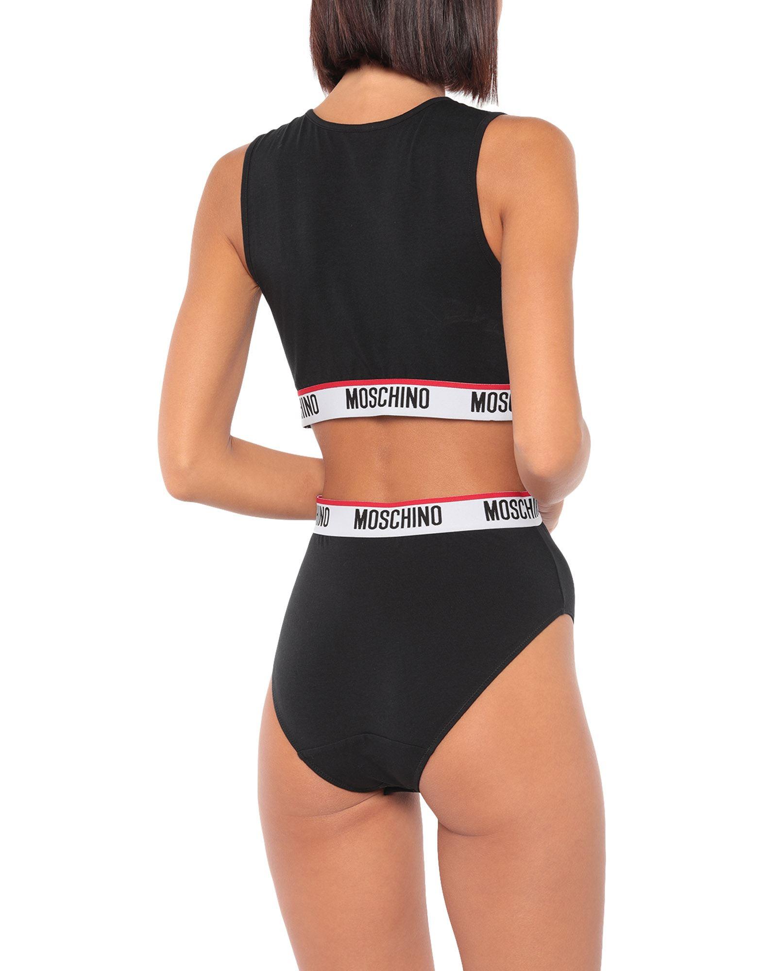 Moschino Lingerie Bodysuit in Black | Lyst