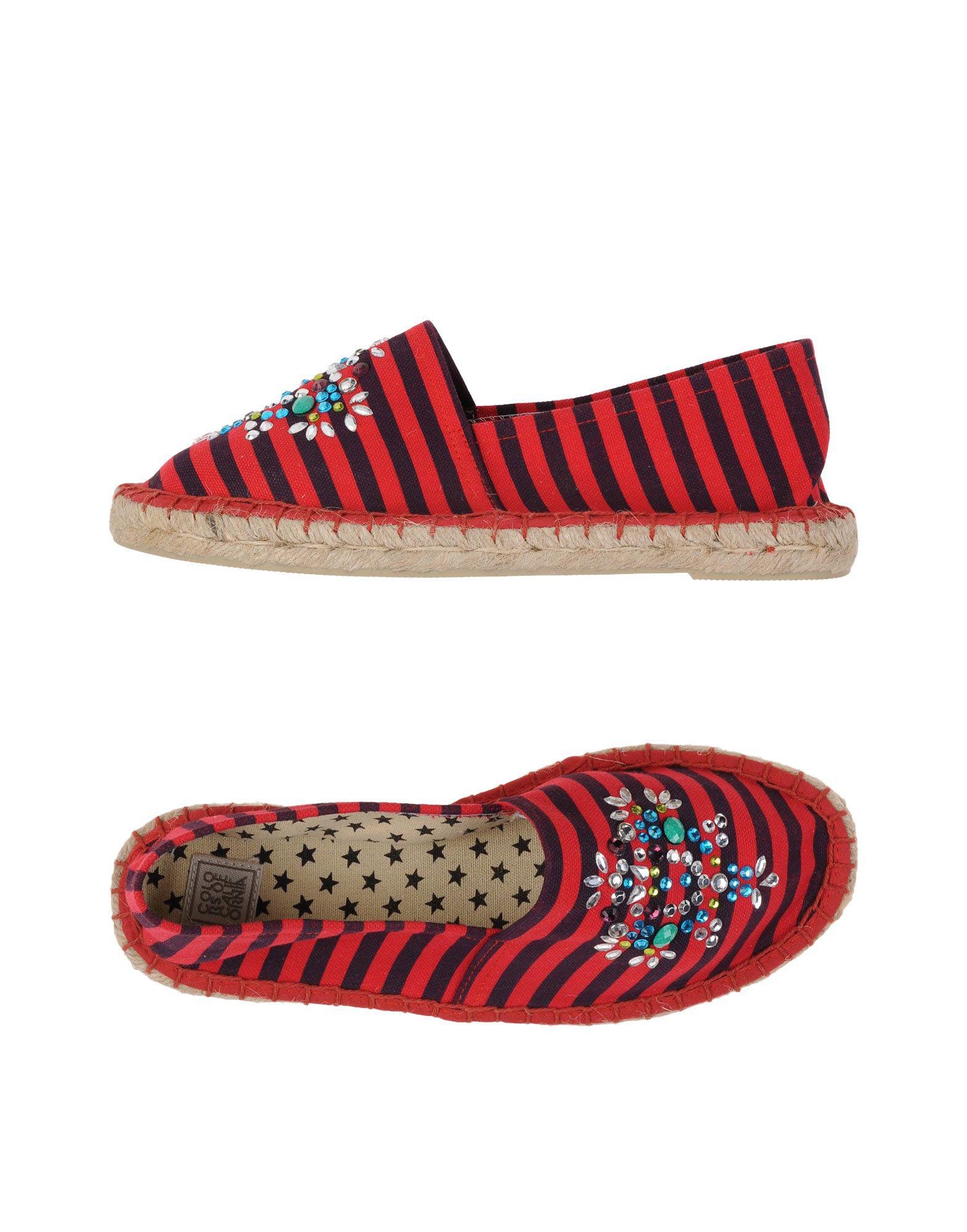 Lyst Colors of california Espadrilles in Red