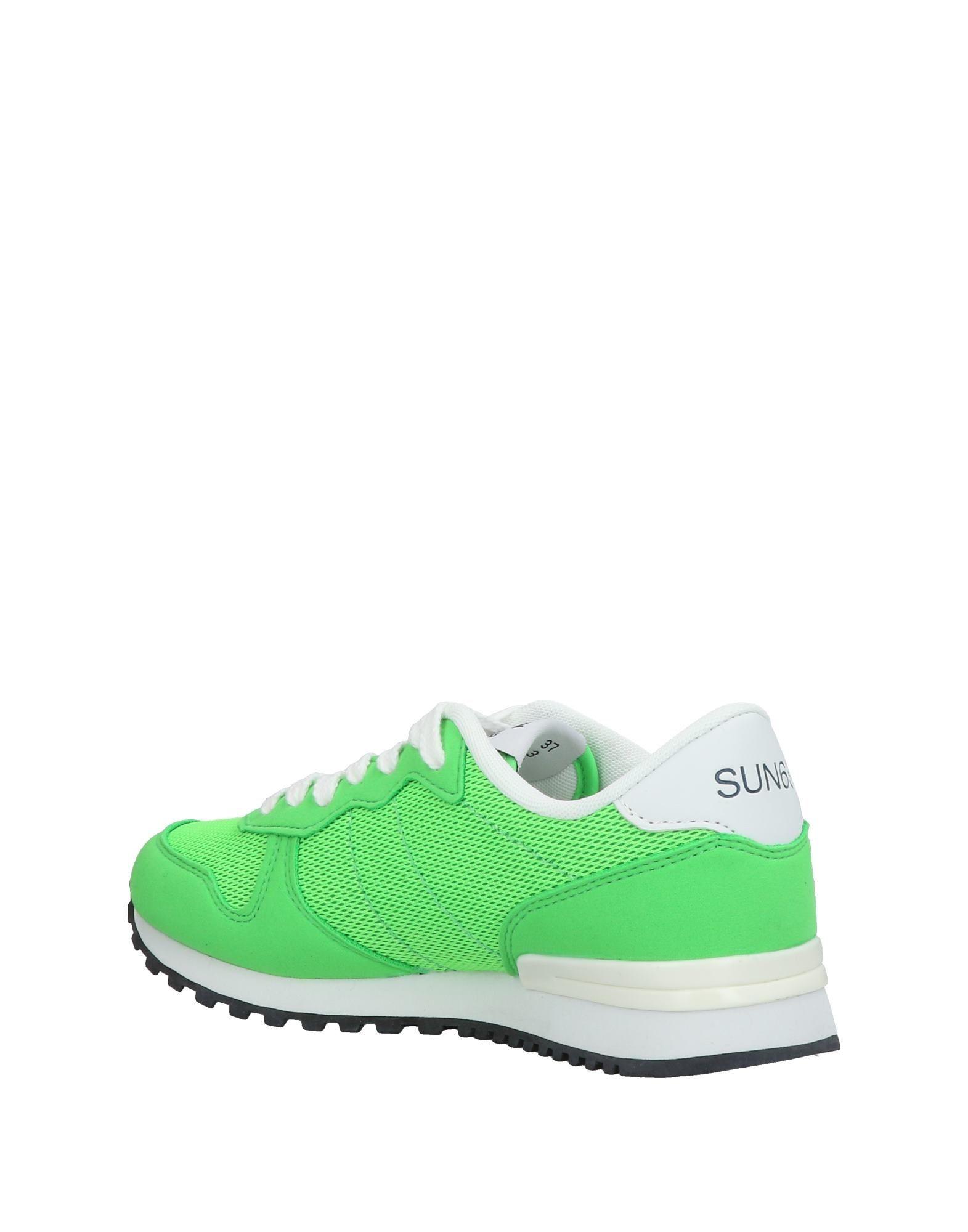 Sun 68 Synthetic Low-tops & Sneakers in Acid Green (Green) - Lyst