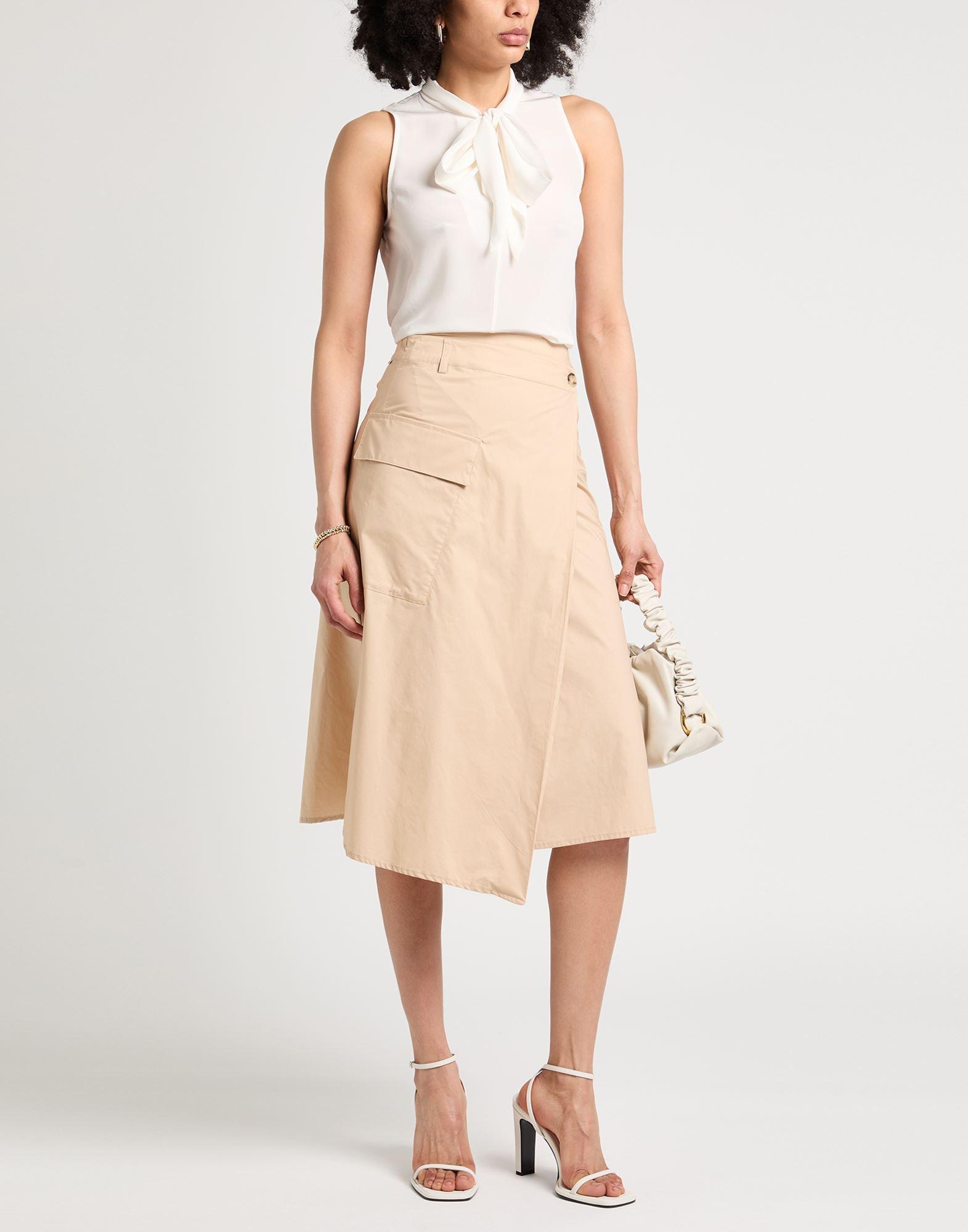 ワンピース WOOLRICH Women Mid Skirts CFWWDR0184FRUT39448867 BEIGE Women's Pure Cotton Poplin Skirt beige | Woolrich GB