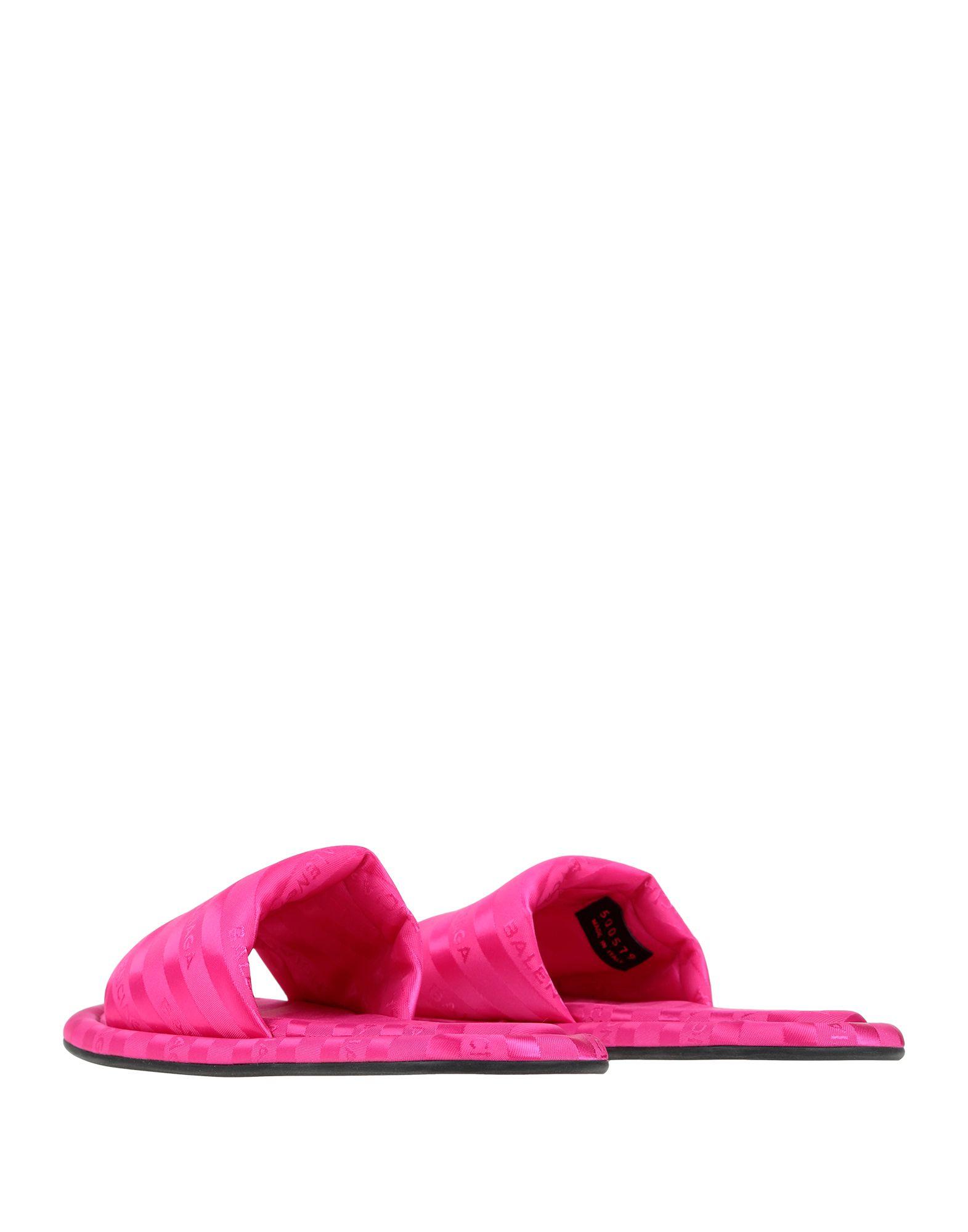 balenciaga pink slide