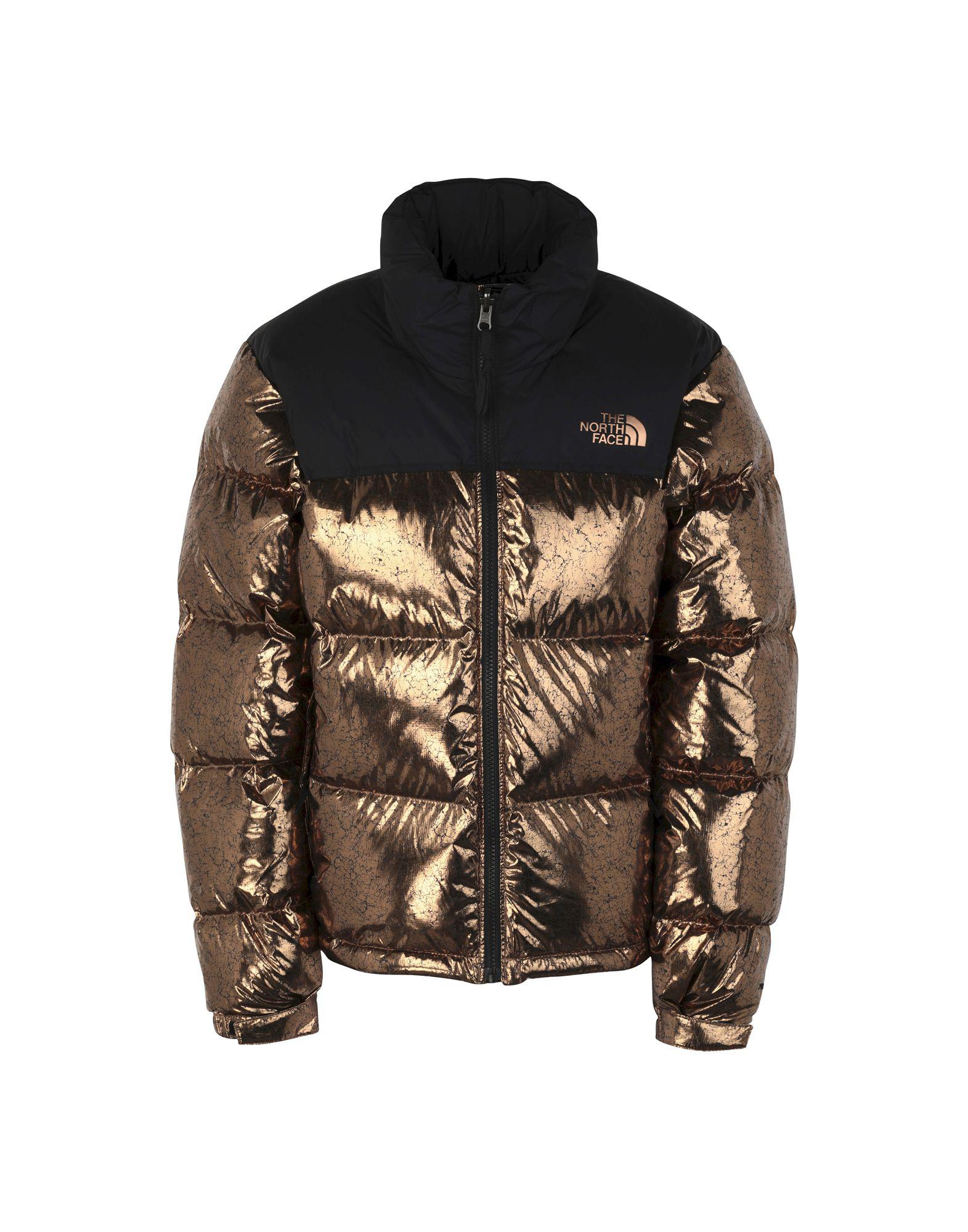 The North Face Synthetic Womens 1996 Retro Nuptse Jacket In Copper in Gold  (Metallic) - Lyst