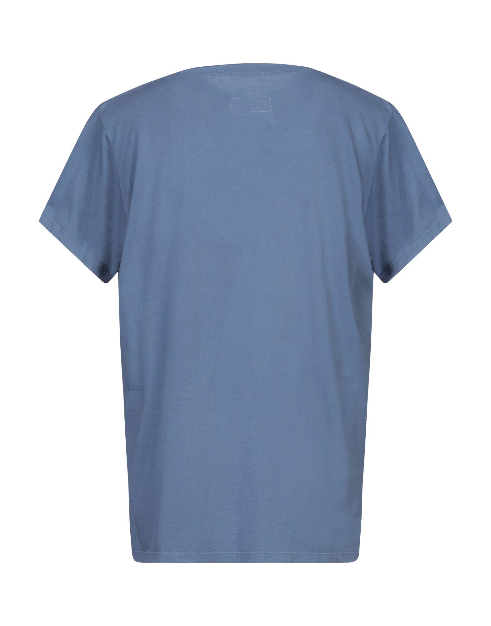 Greg Lauren Cotton Logo Print T-shirt in Slate Blue (Blue) for Men - Lyst