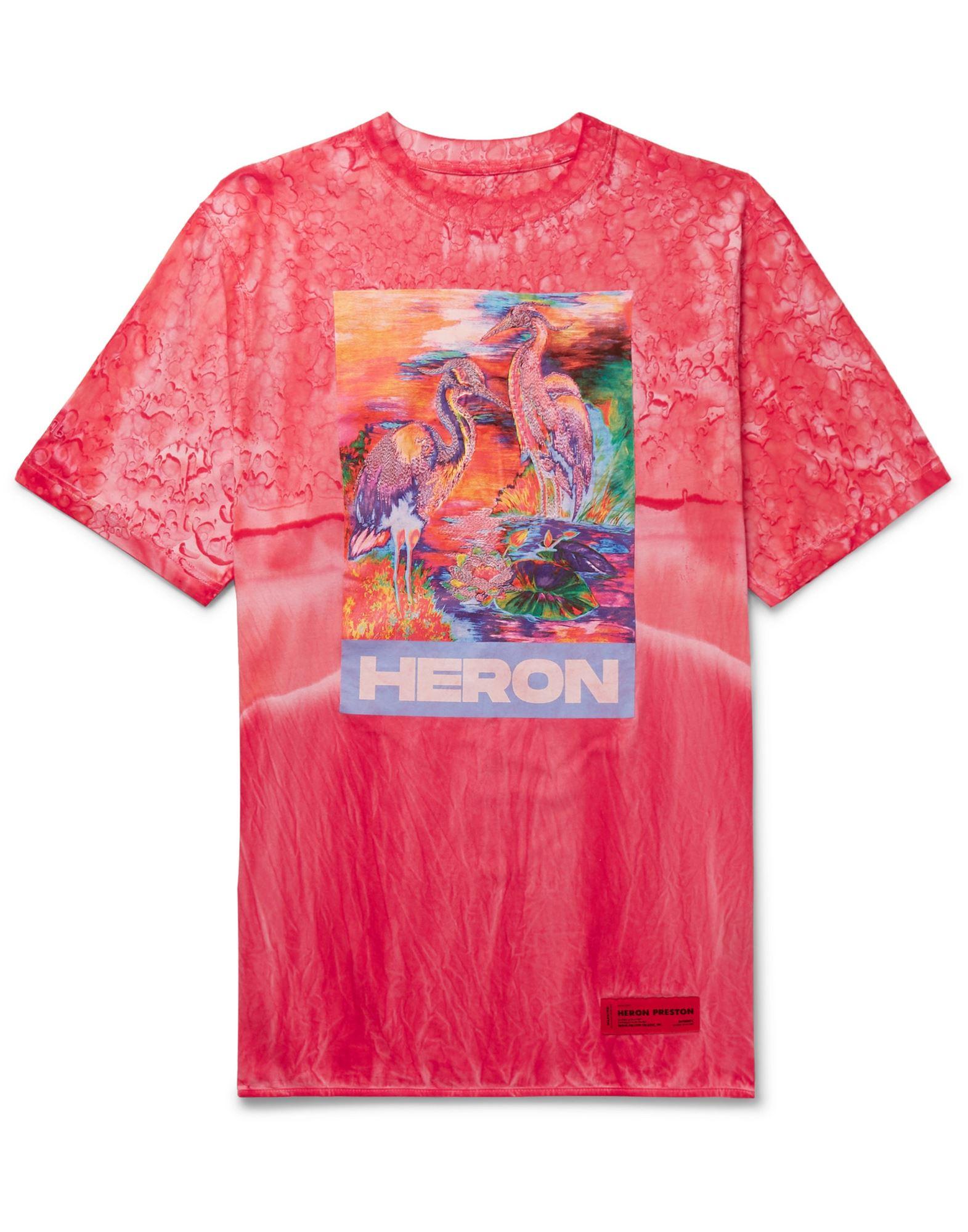 Heron Preston T-shirt in Pink for Men | Lyst