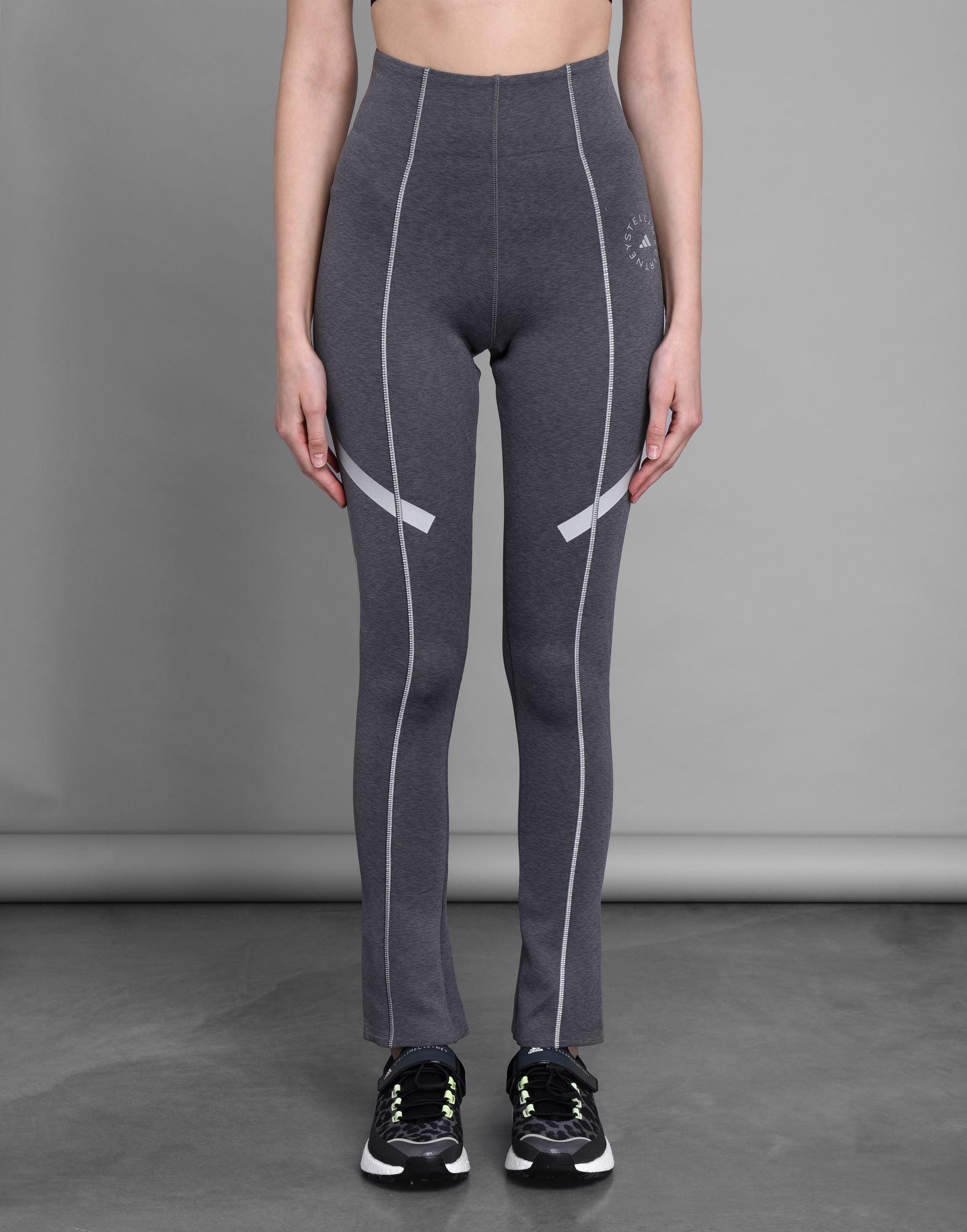 Adidas By Stella Mccartney Neoprene Leggings In Grey Gray Lyst