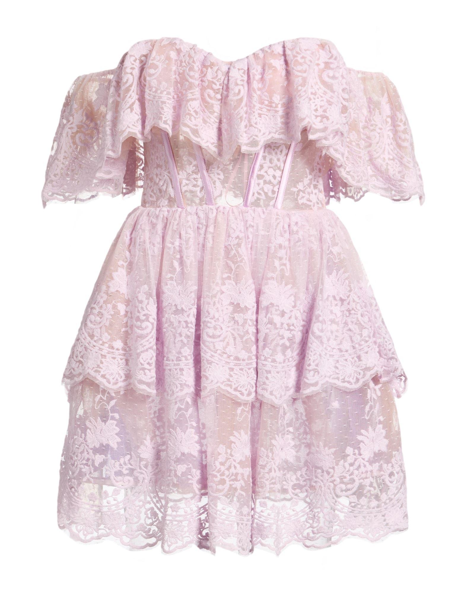 ELISABETTA FRANCHI イタリア　ミニ　ベア　ドレス　ピンク　40 Elisabetta Franchi Mini and short dresses for Women | Online Sale