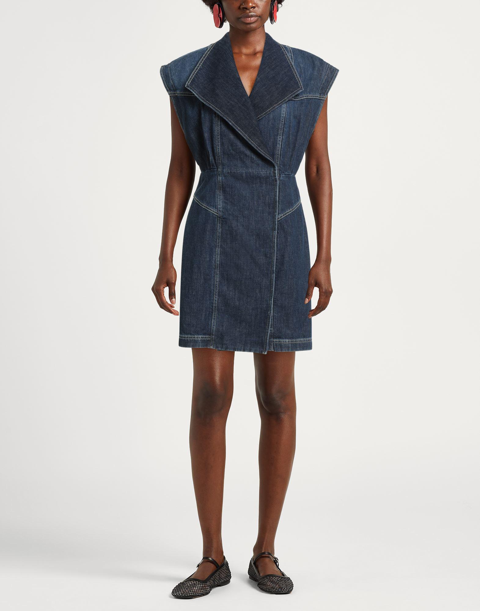 ワンピース DONDUP Woman Dress Blue DA382DS0296DHF2 800 Dondup Dresses for Women | Online Sale up to 85% off | Lyst