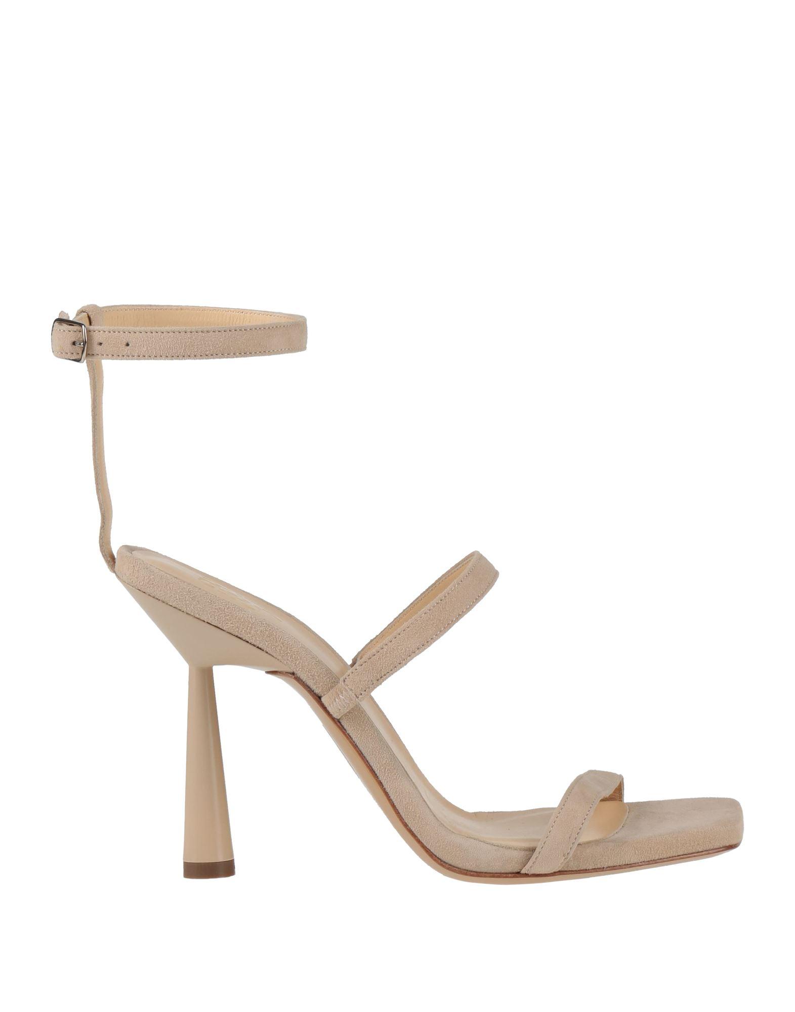【GIA BORGHINI】ANKLE STRAPサンダル　アイボリー　37 GIA BORGHINI】ANKLE STRAPサンダル アイボリー 37（ミュール