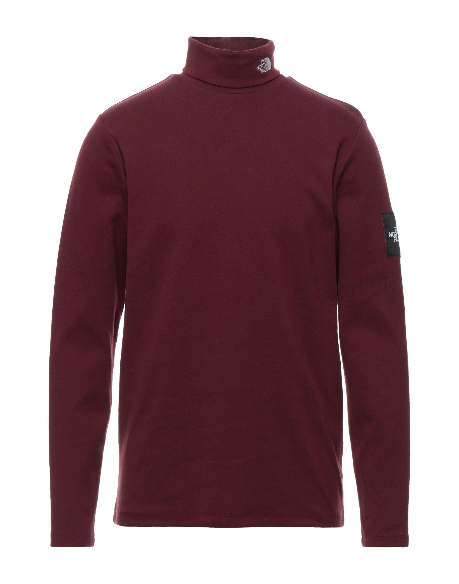 The North Face Cotton T-shirt in Maroon 