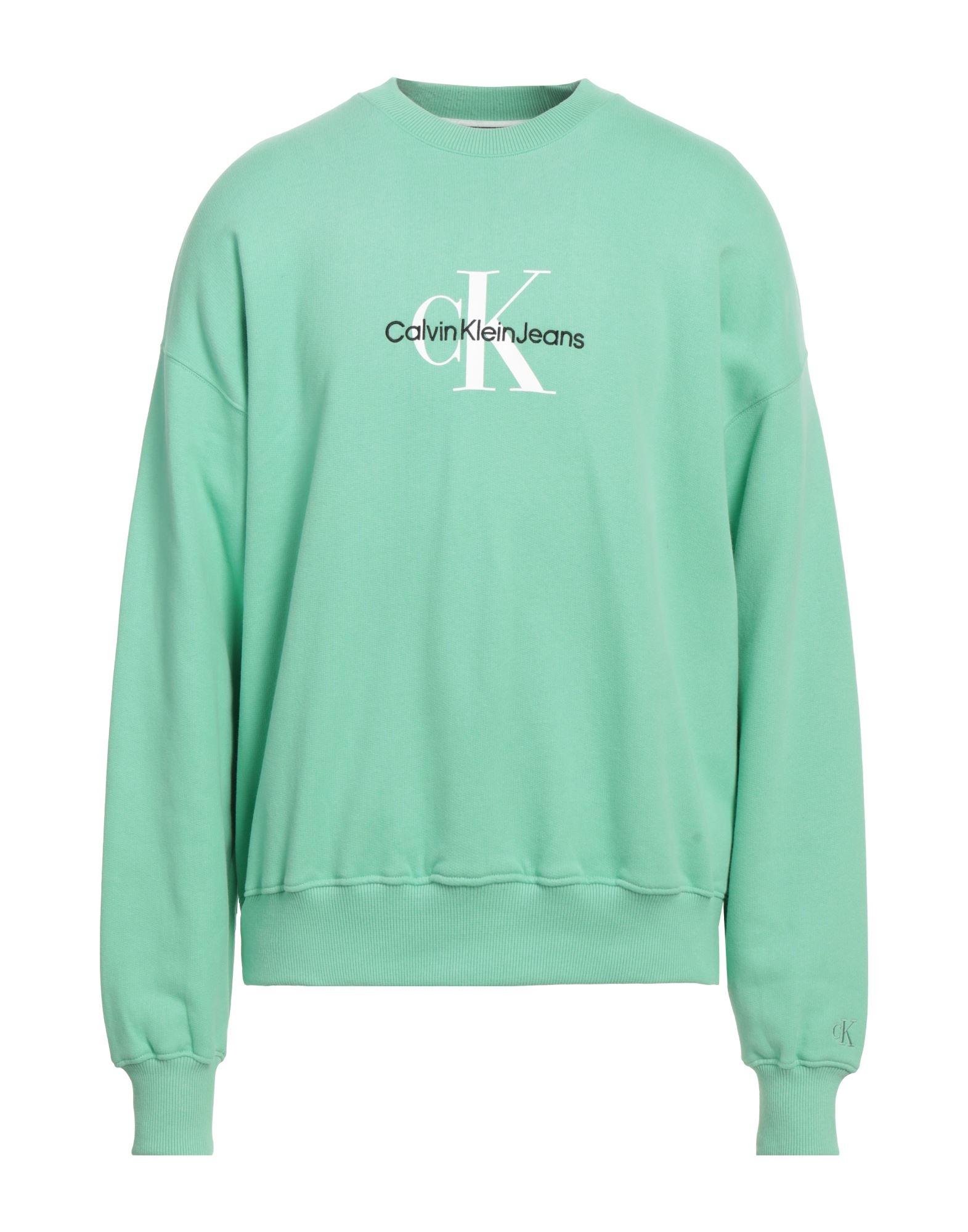 Calvin Klein Sweatshirt in Green for Men | Lyst