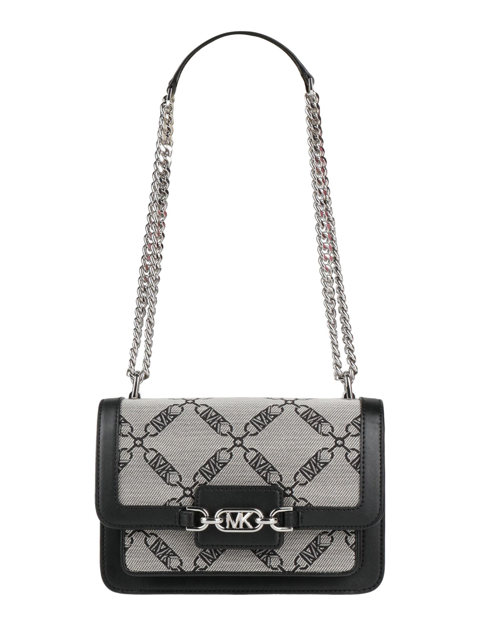 MICHAEL Michael Kors Shoulder Bag Textile Fibers in White Lyst UK