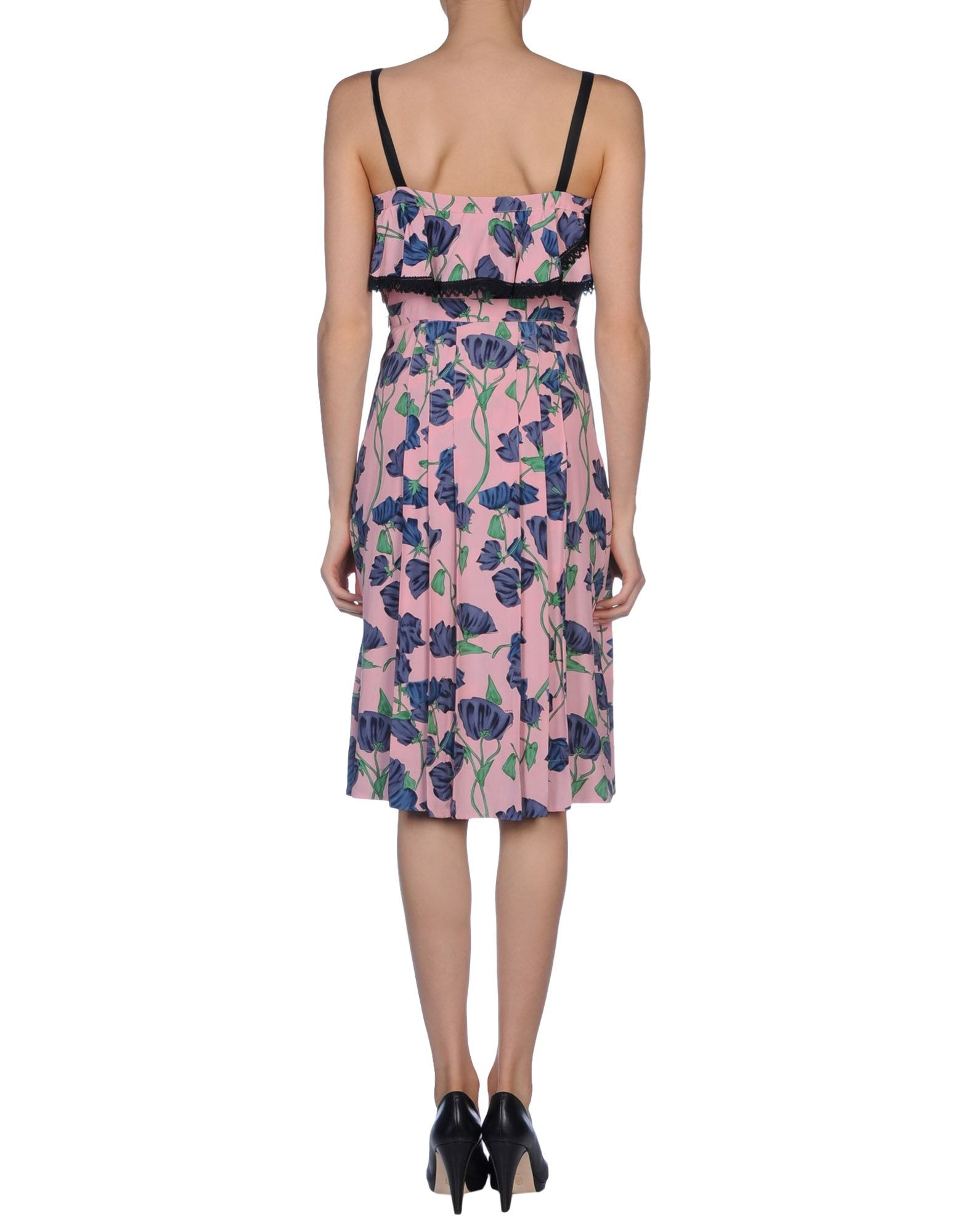 prada pink gown