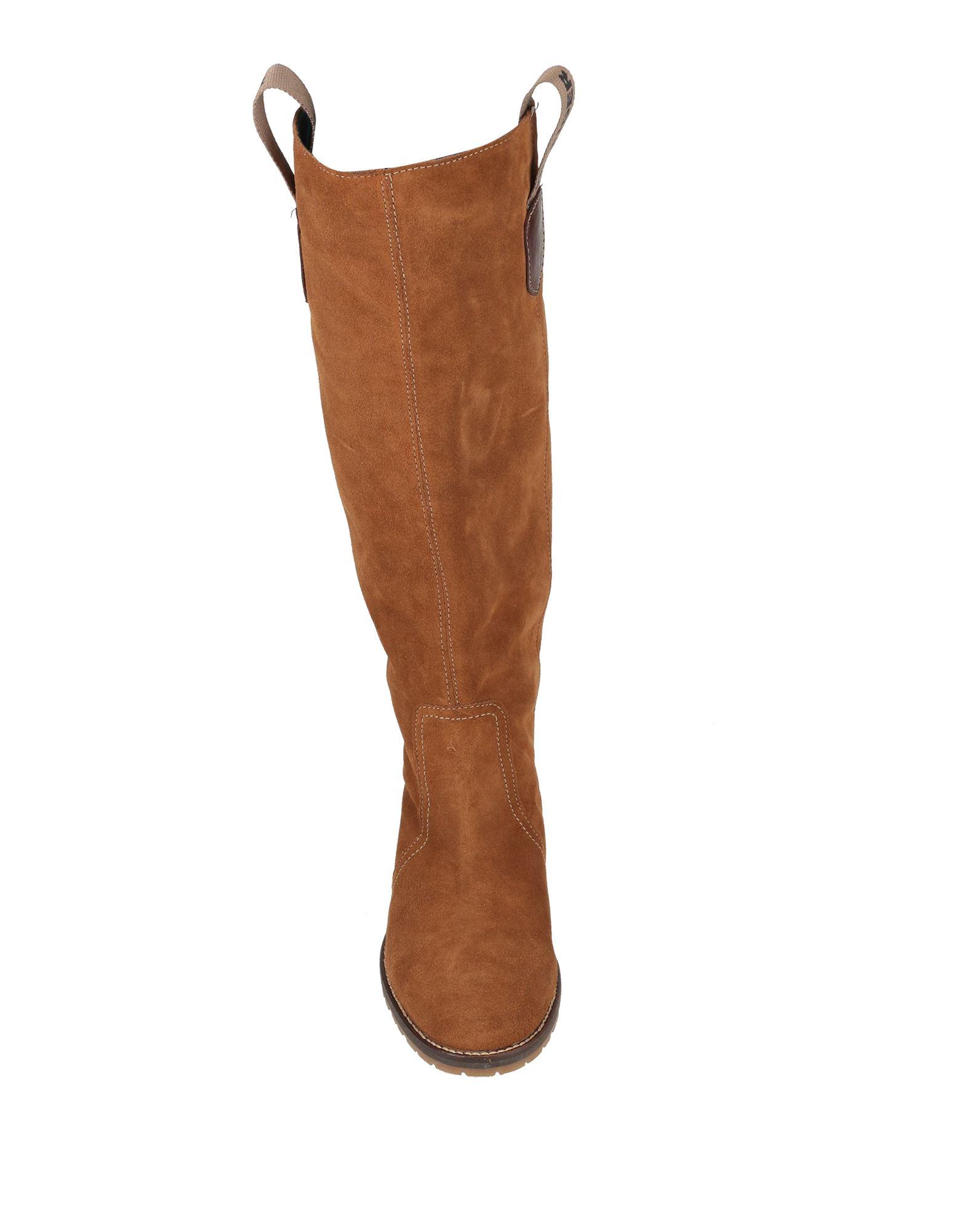 Tommy Hilfiger Knee Boots in Brown | Lyst