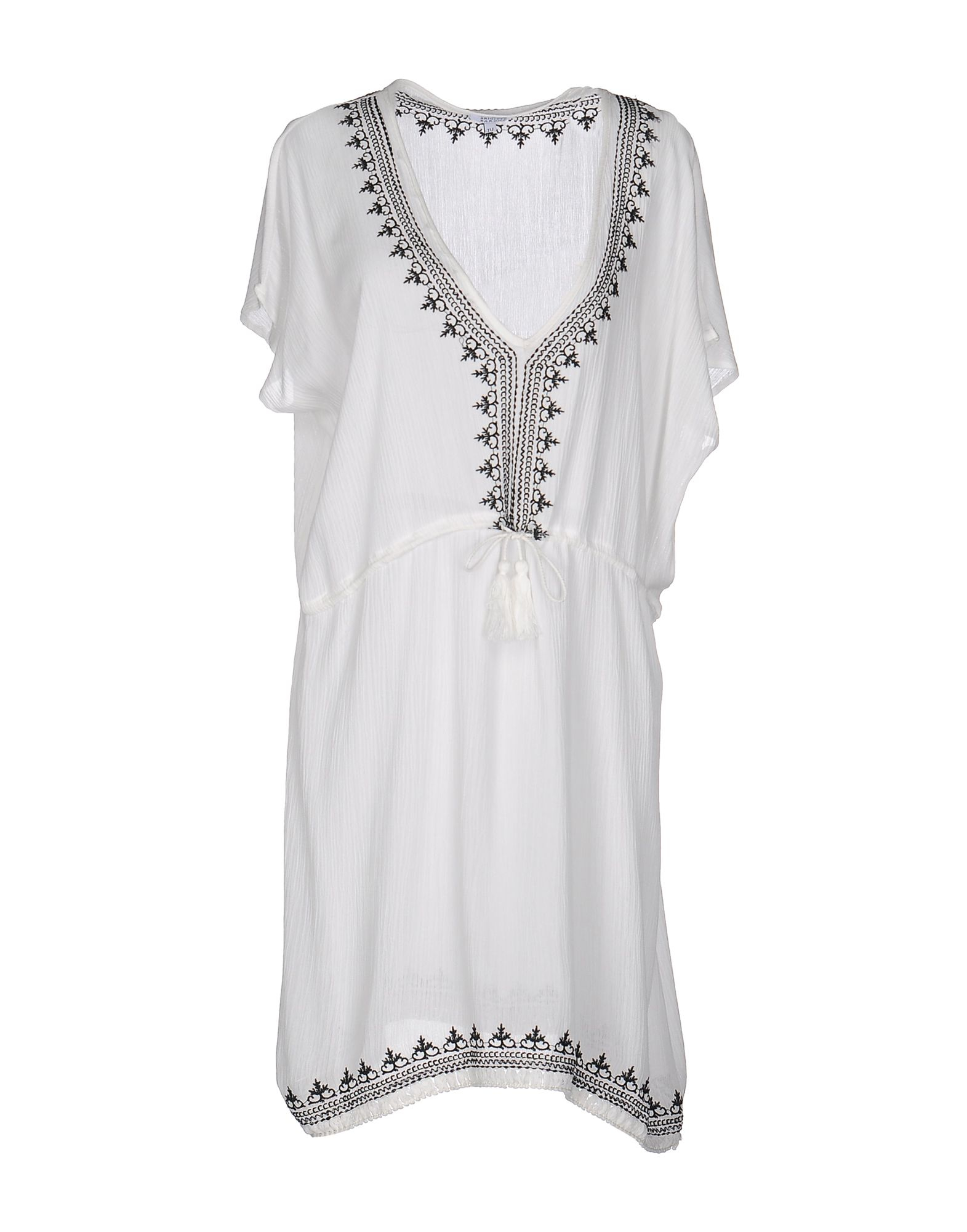 Brigitte Bardot Short Dress in White - Lyst