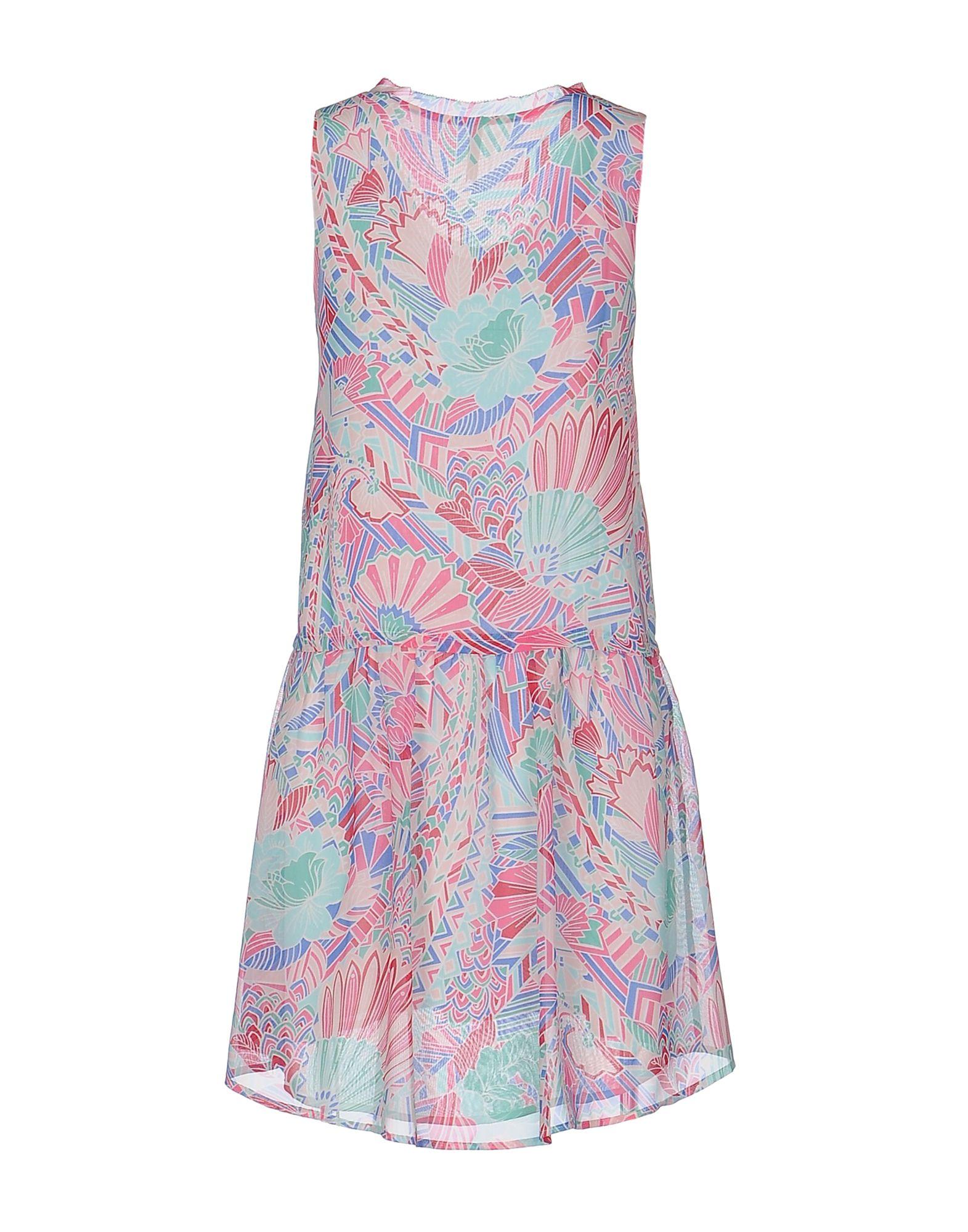 Lyst - Pepe jeans Short Dress in Pink