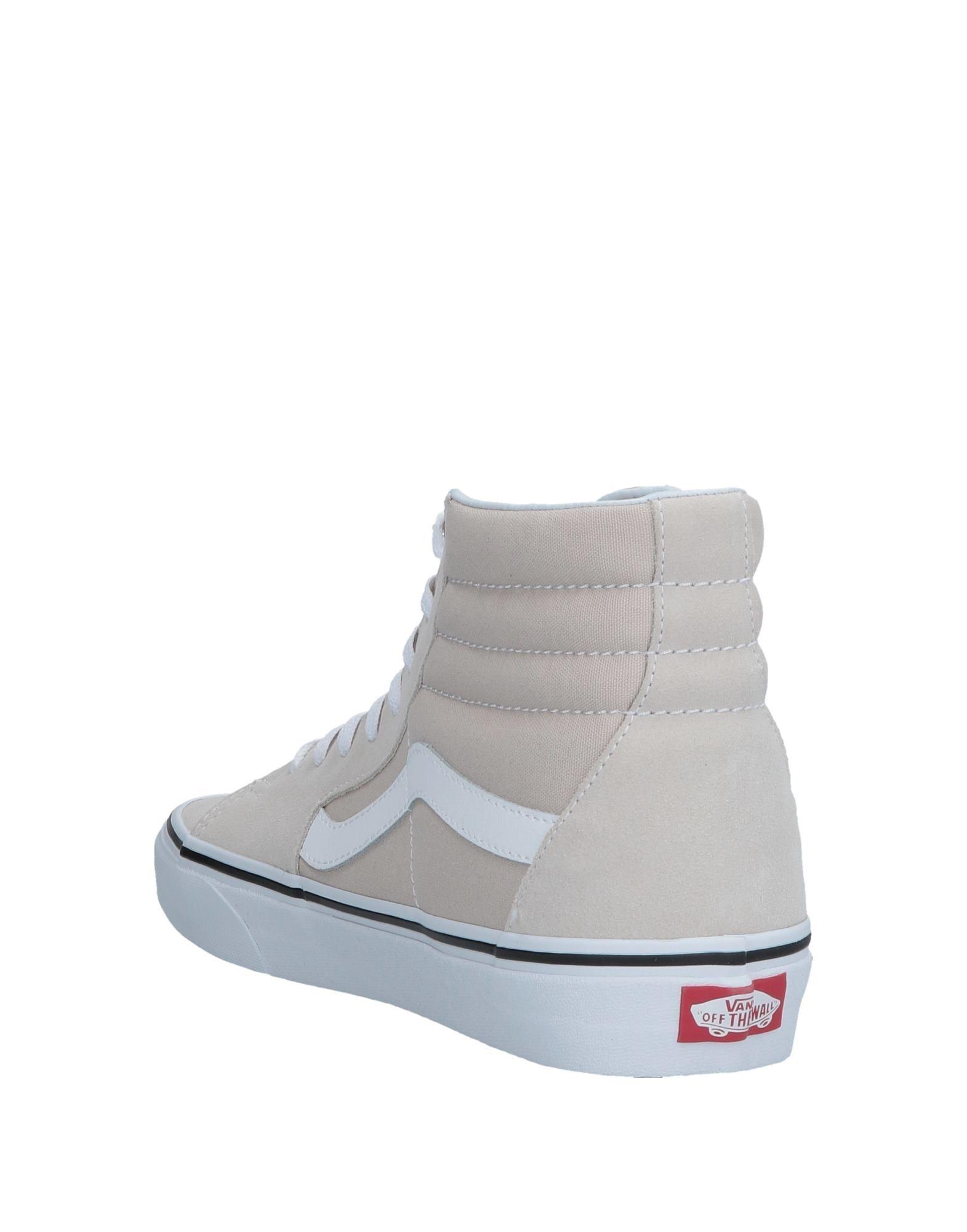 light grey vans high tops