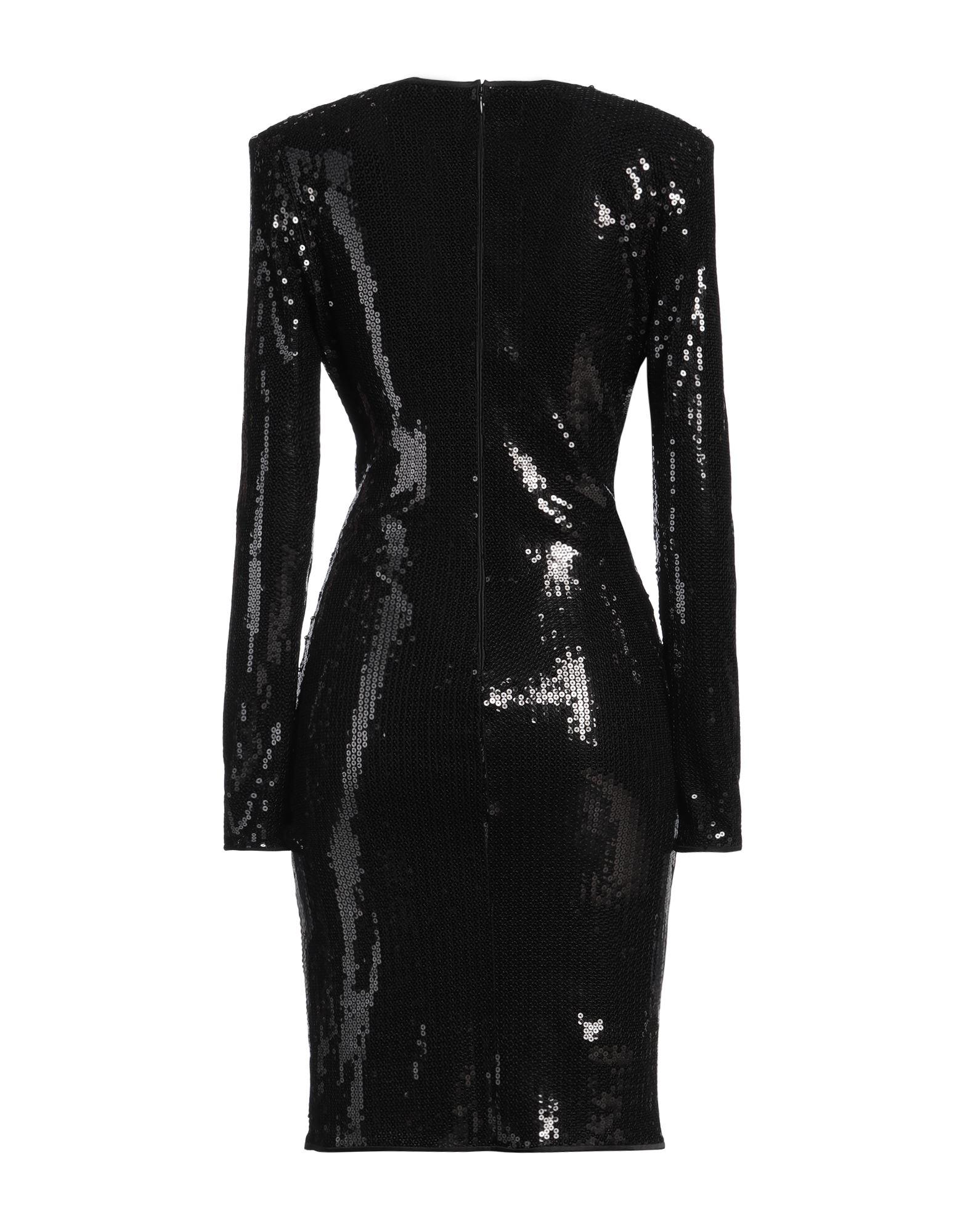 diane von furstenberg black sequin dress Mercury Sequin Dress