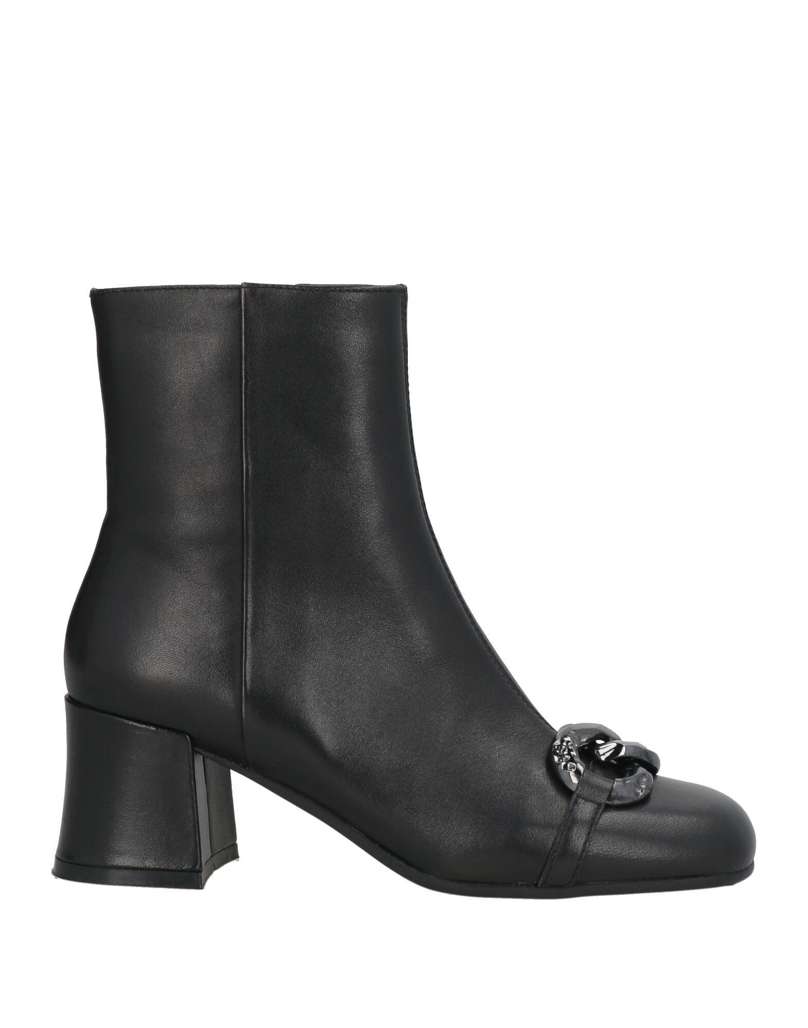 Leather Boots Cafe Noir Boots Damen Café Noir GLORIA Schwarz