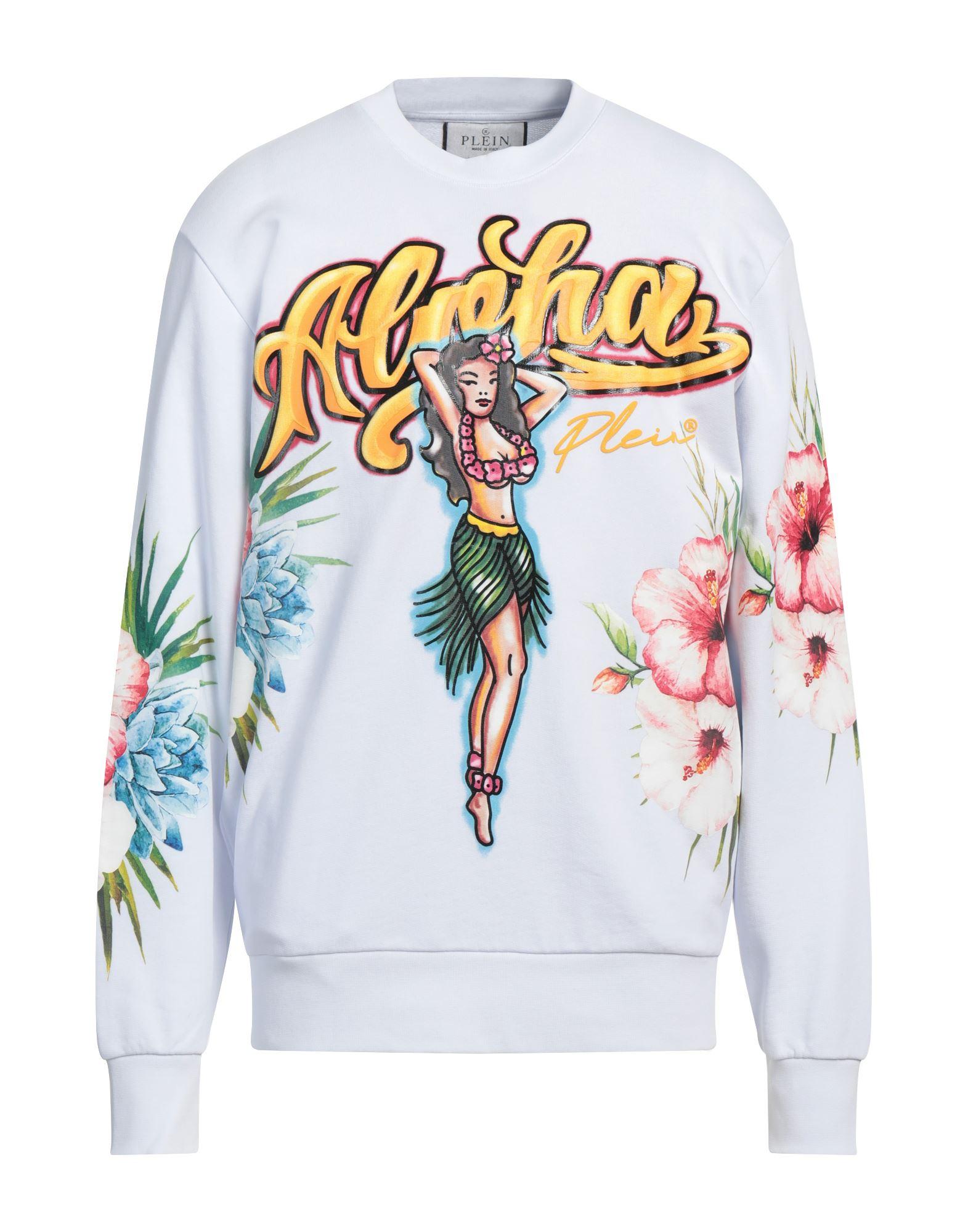 Philipp plein cheap white sweatshirt