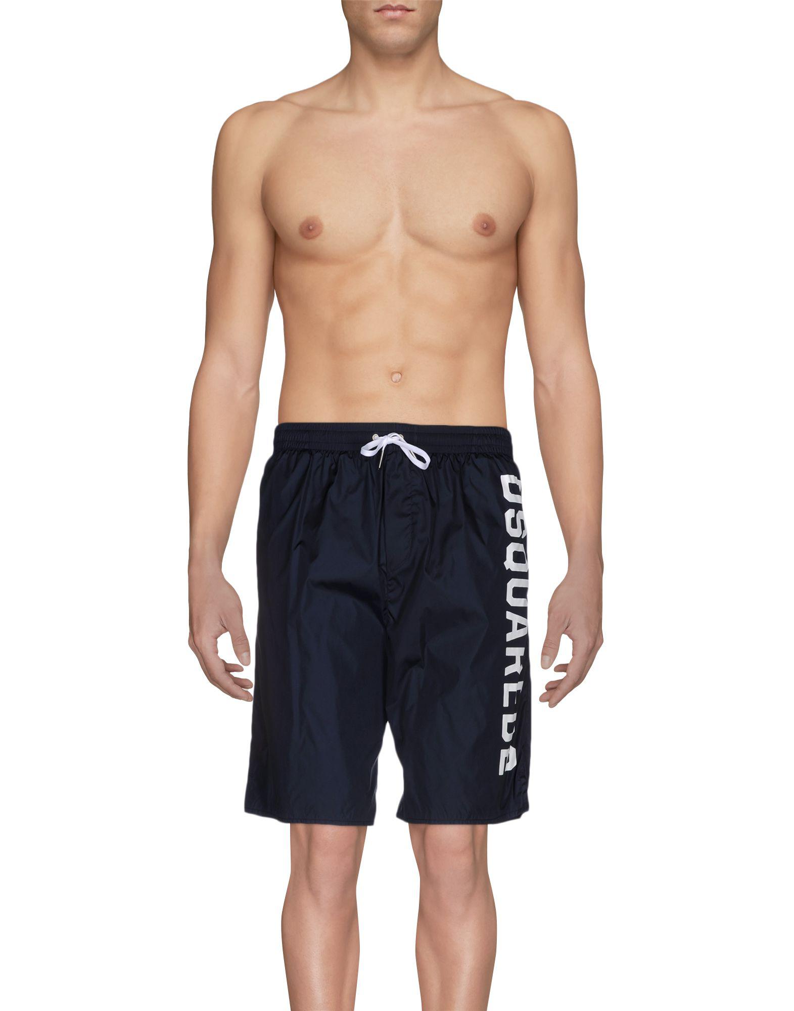 Lyst Dsquared² Swim Trunks in Blue for Men