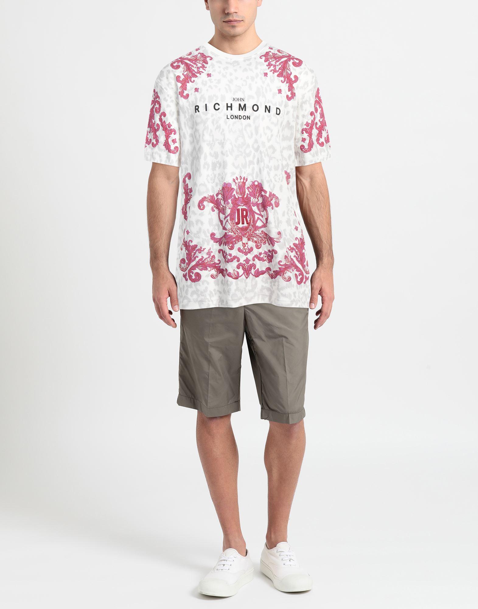 John Richmond Junior logo-print cotton T-shirt - Pink