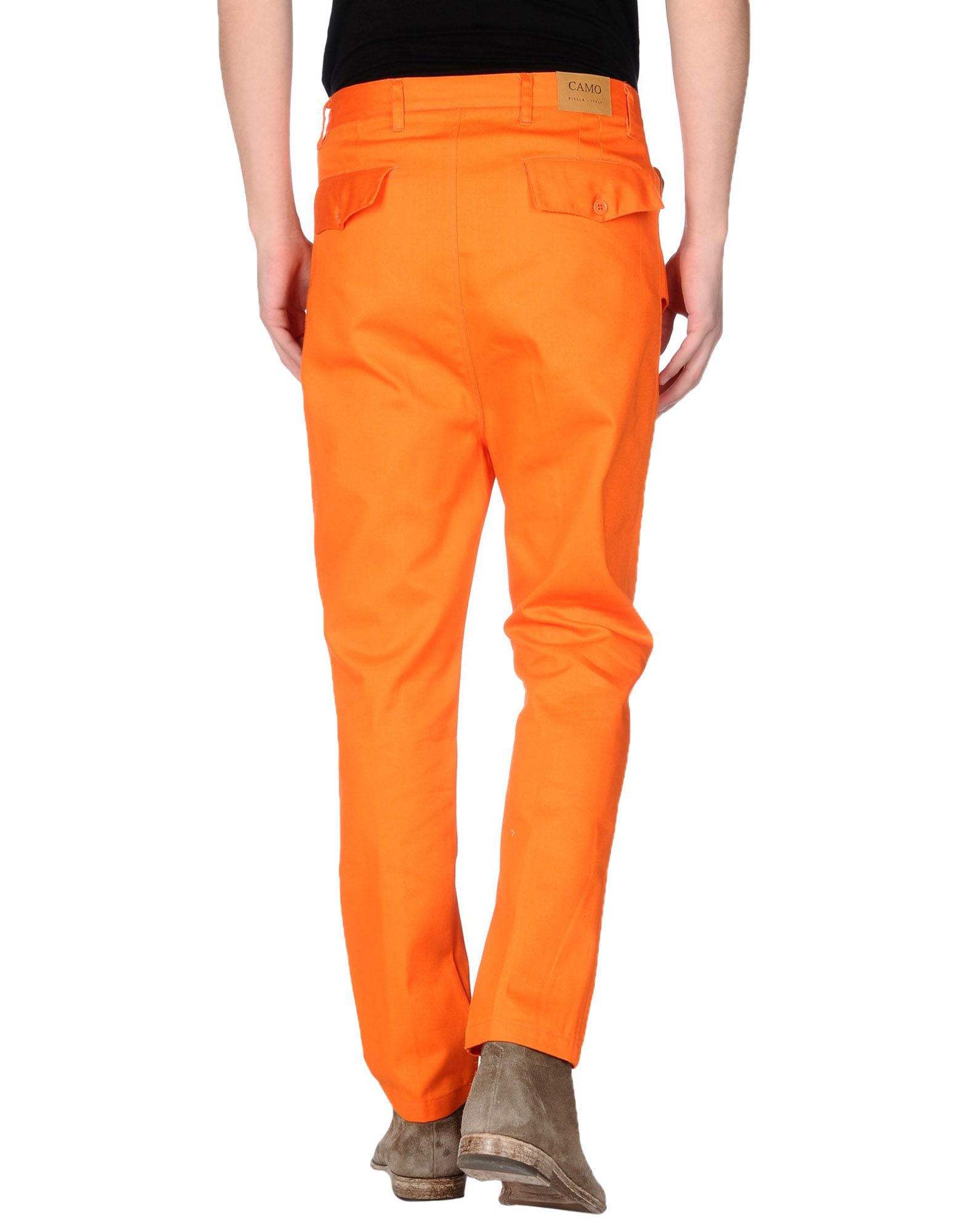 Lyst - Camo Casual Pants in Orange for Men