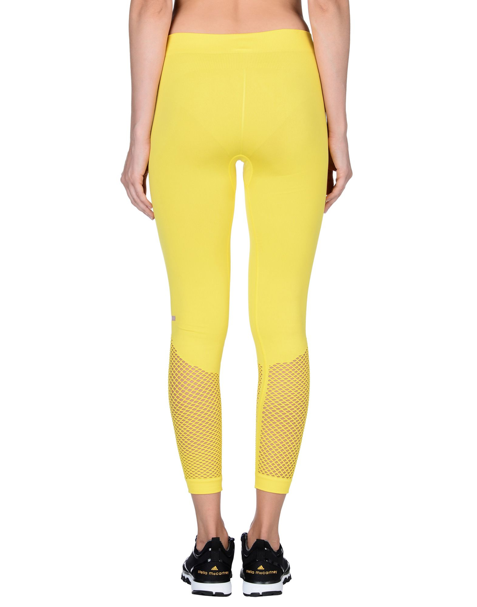 adidas By Stella McCartney Synthetic Leggings in Yellow Lyst