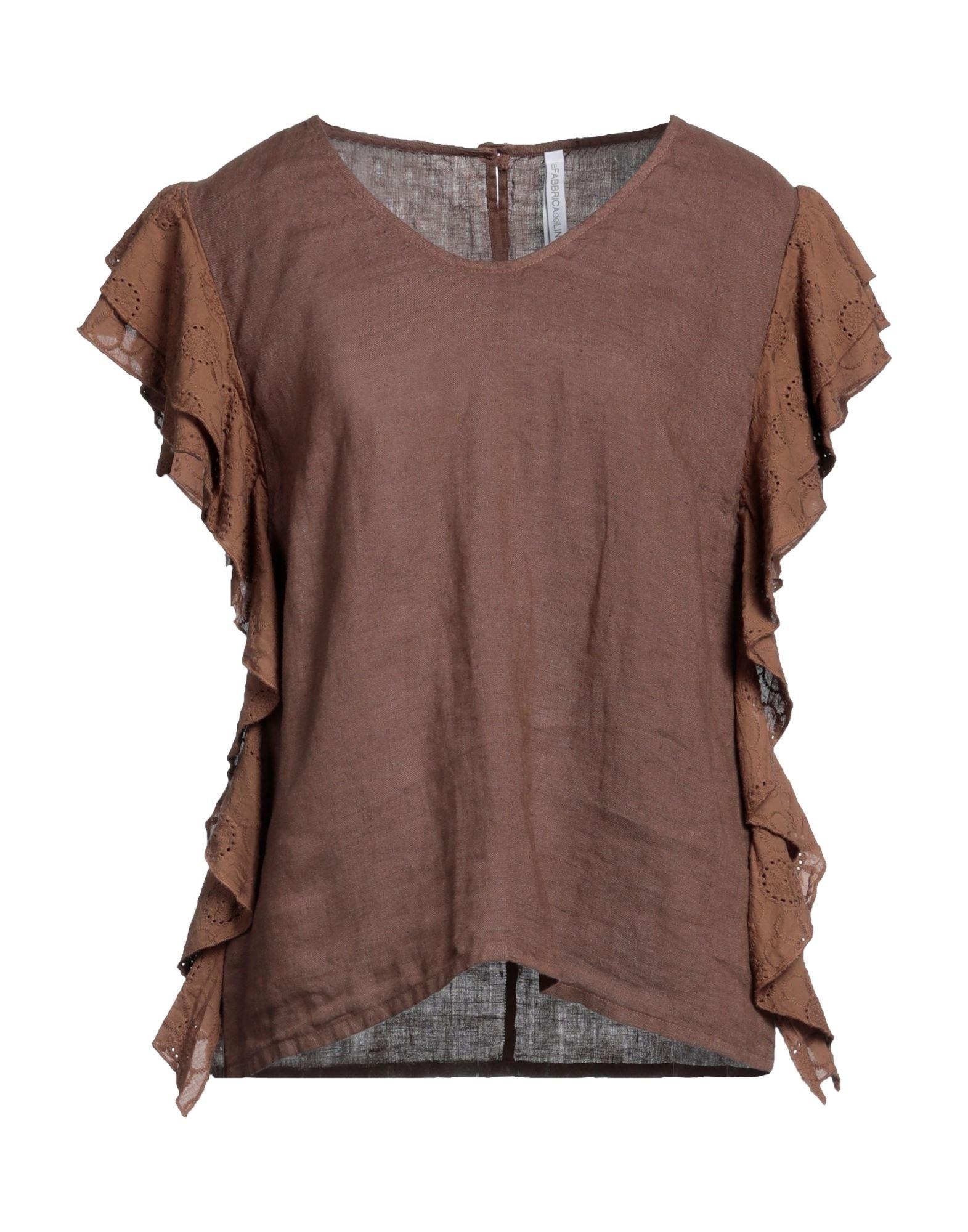 LFDL Blouse in Brown | Lyst