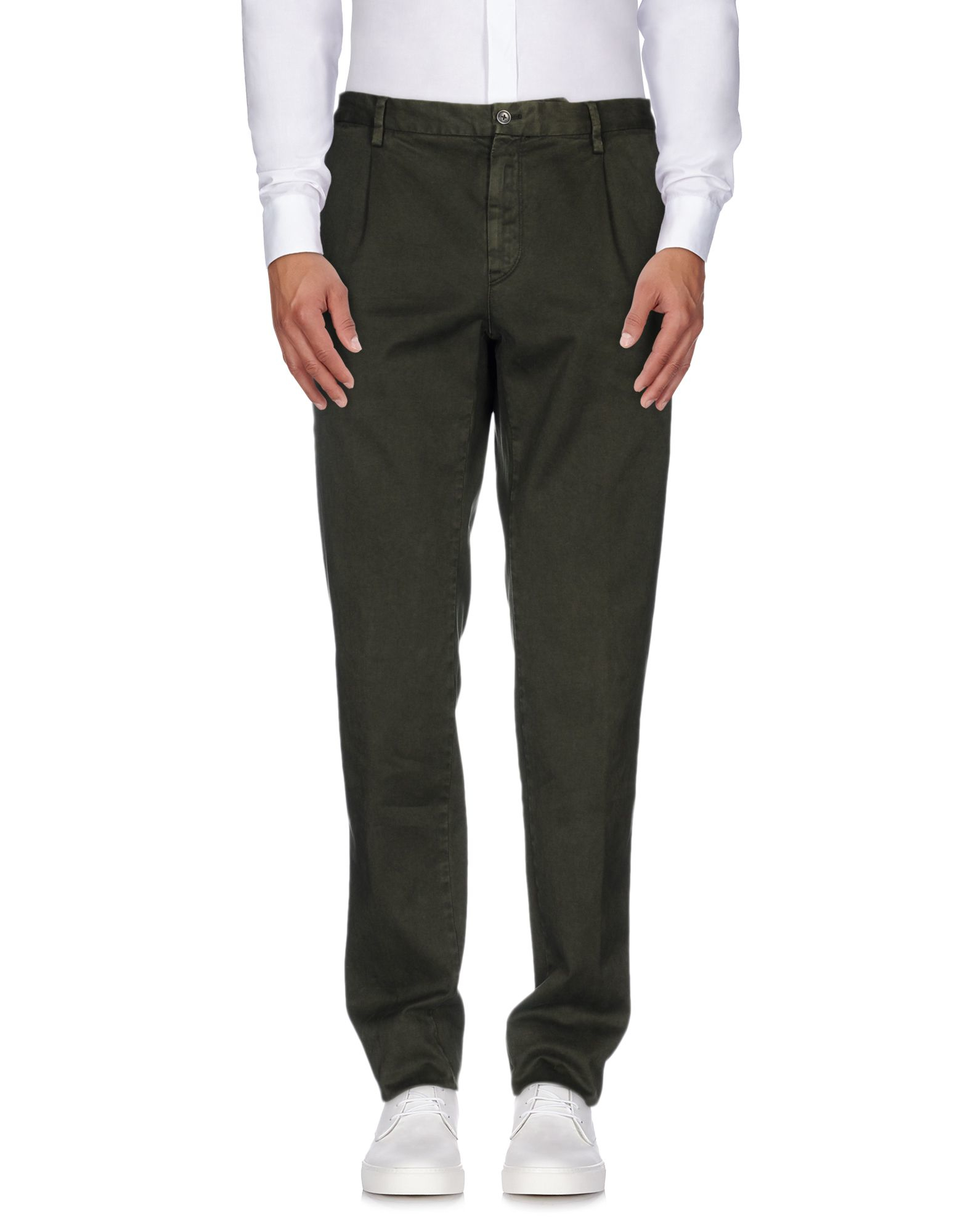 Pt01 Casual Trouser in Black for Men (Military green) - Save 16% | Lyst