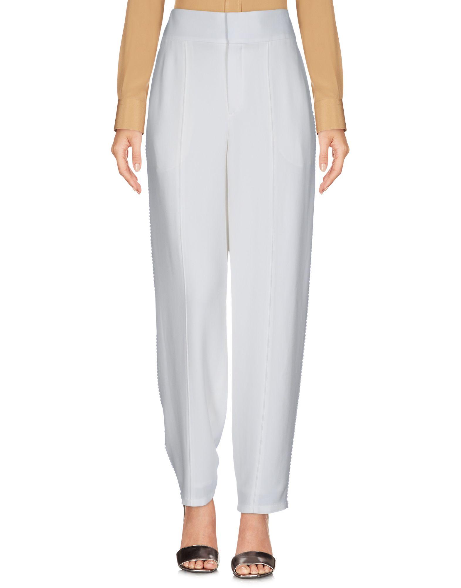 パンツ CHLOE STRAIGHT-LEG TROUSERS IN CANVAS CHLOÉ Pleated garment-dyed cotton-canvas straight-leg pants