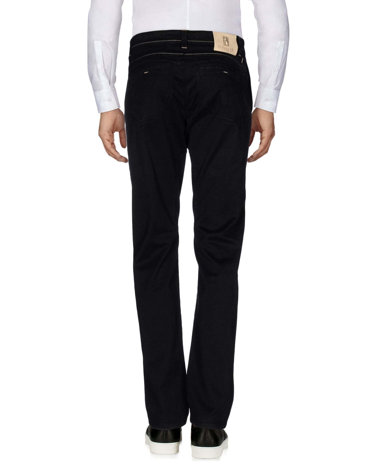 Siviglia Casual Pants in Black for Men | Lyst