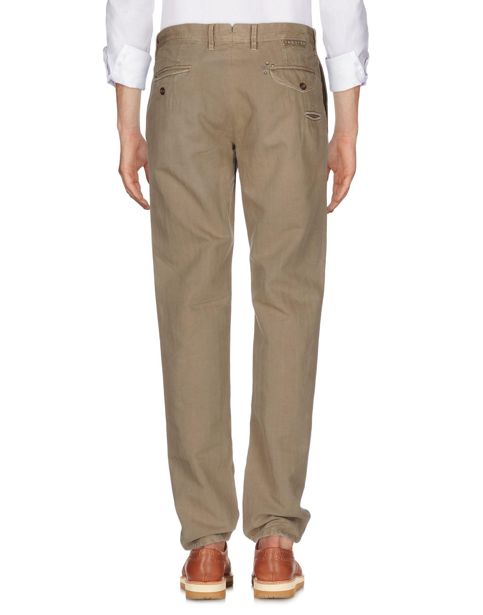 red casual pants