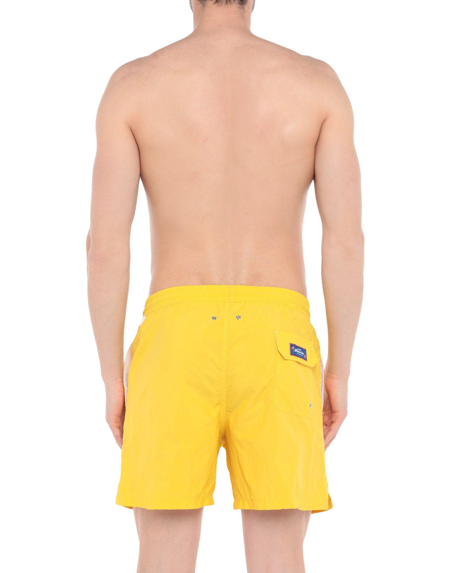 Fiorio Swim Trunks in Yellow for Men Lyst