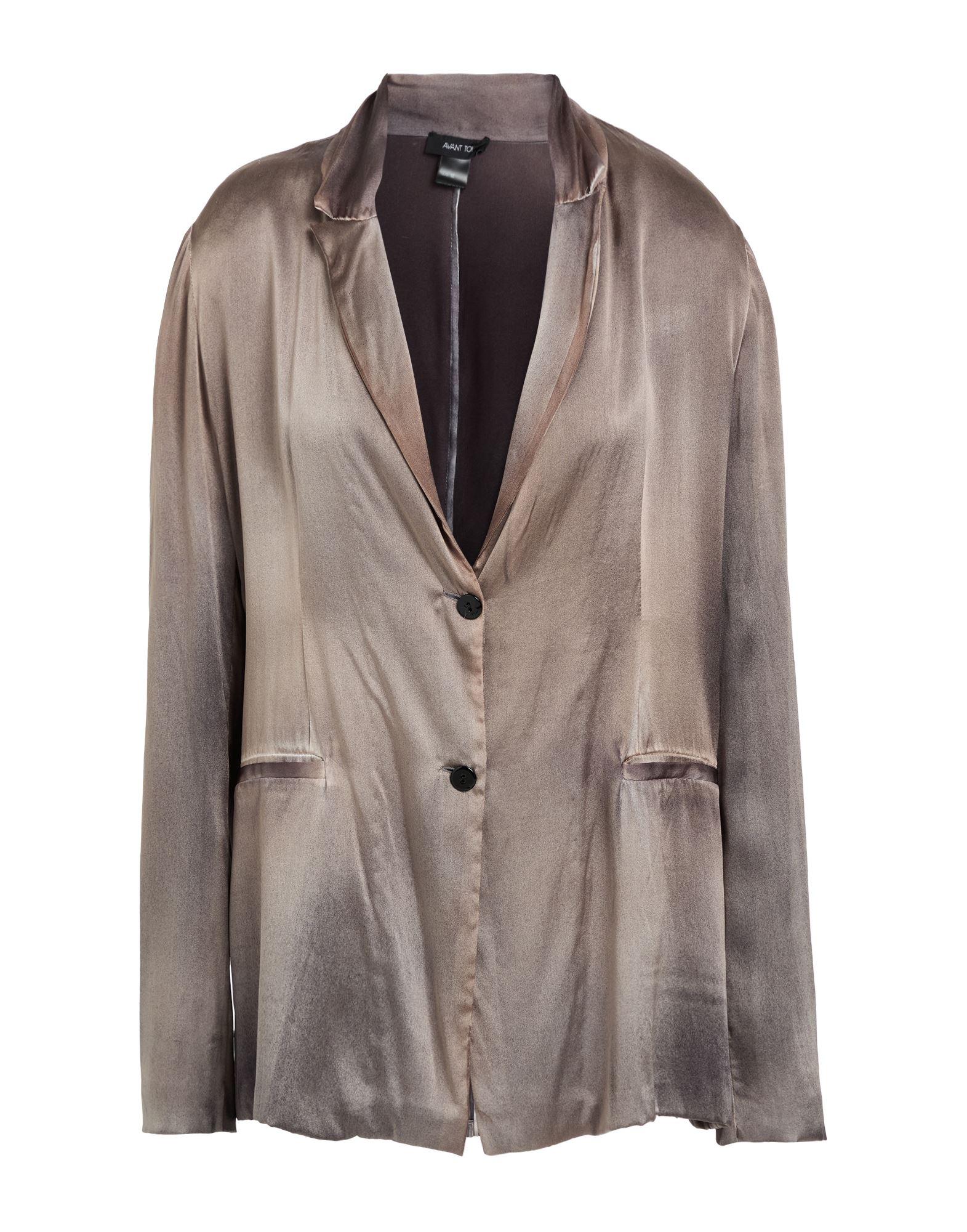 アウターその他 AVANT TOI Woman Blazer Silver 225SD2154PRELRV 01086 Avant Toi Blazers, sport coats and suit jackets for Women