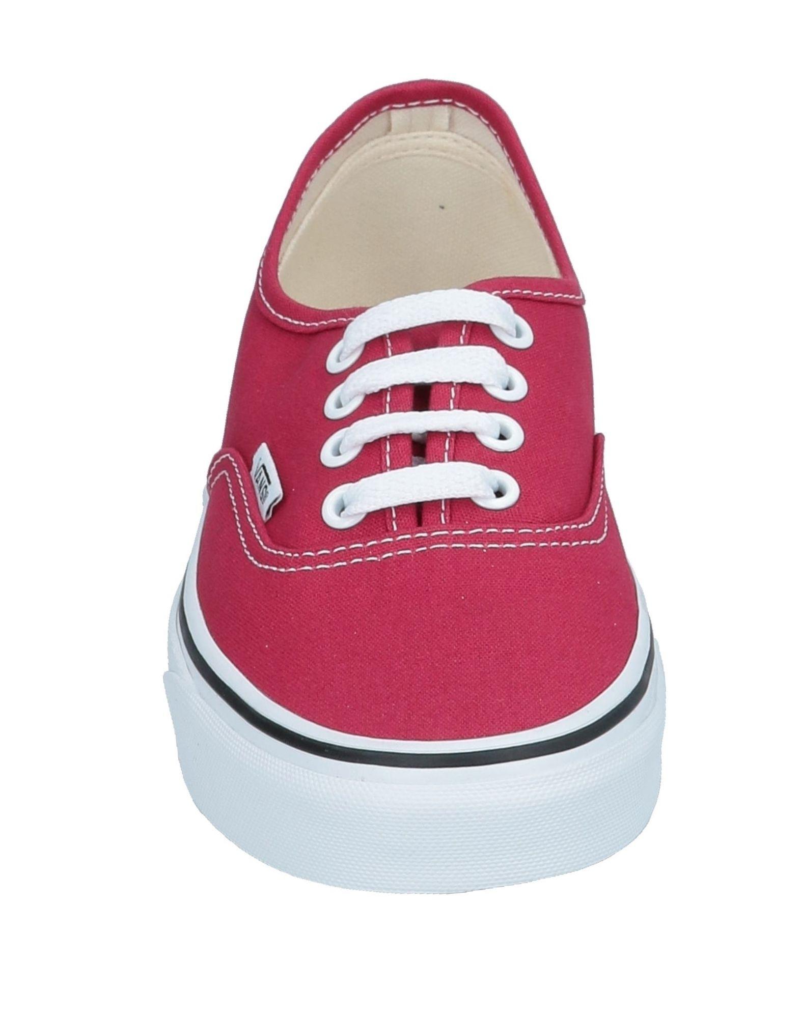 red low top vans